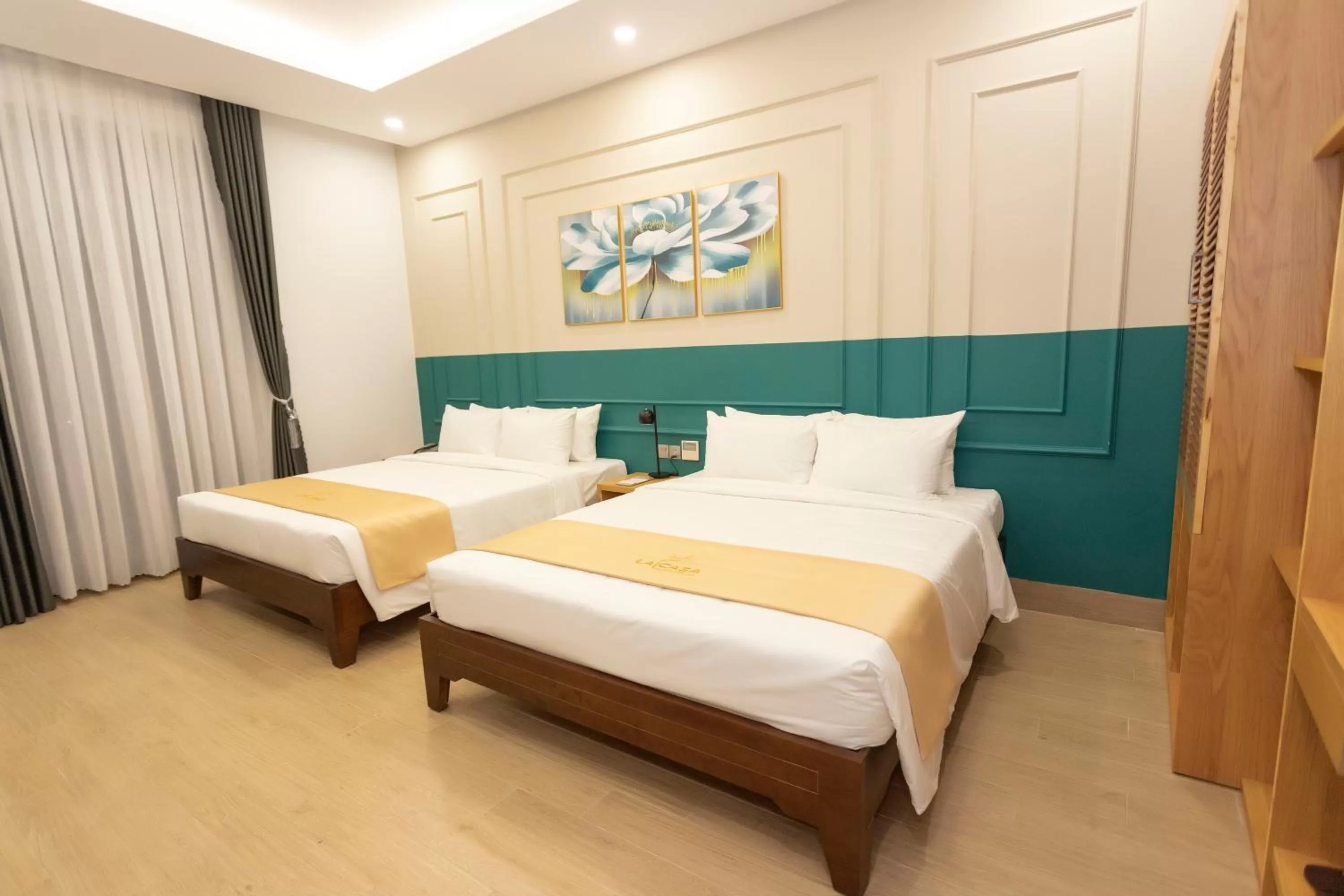 Bed in La Casa Tuy Hòa