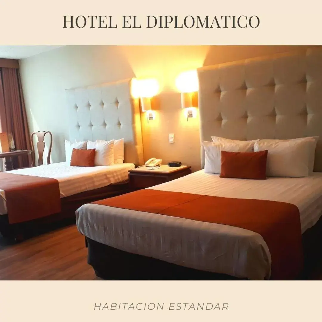 Bedroom, Bed in El Diplomatico