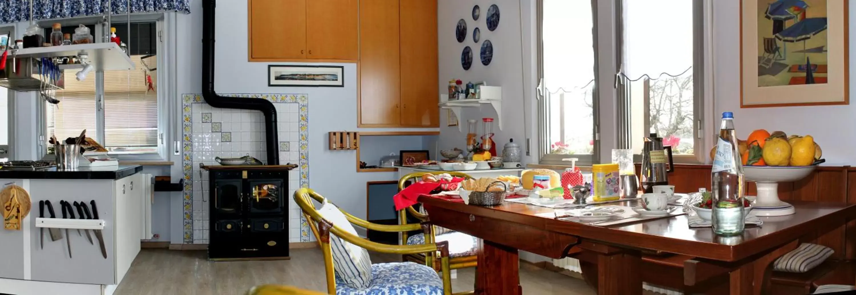 Kitchen or kitchenette, Dining Area in Al Villino del Sole