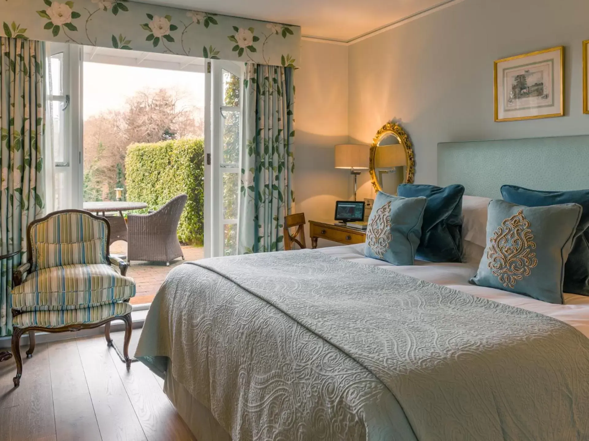 Bedroom in Chewton Glen Hotel - an Iconic Luxury Hotel