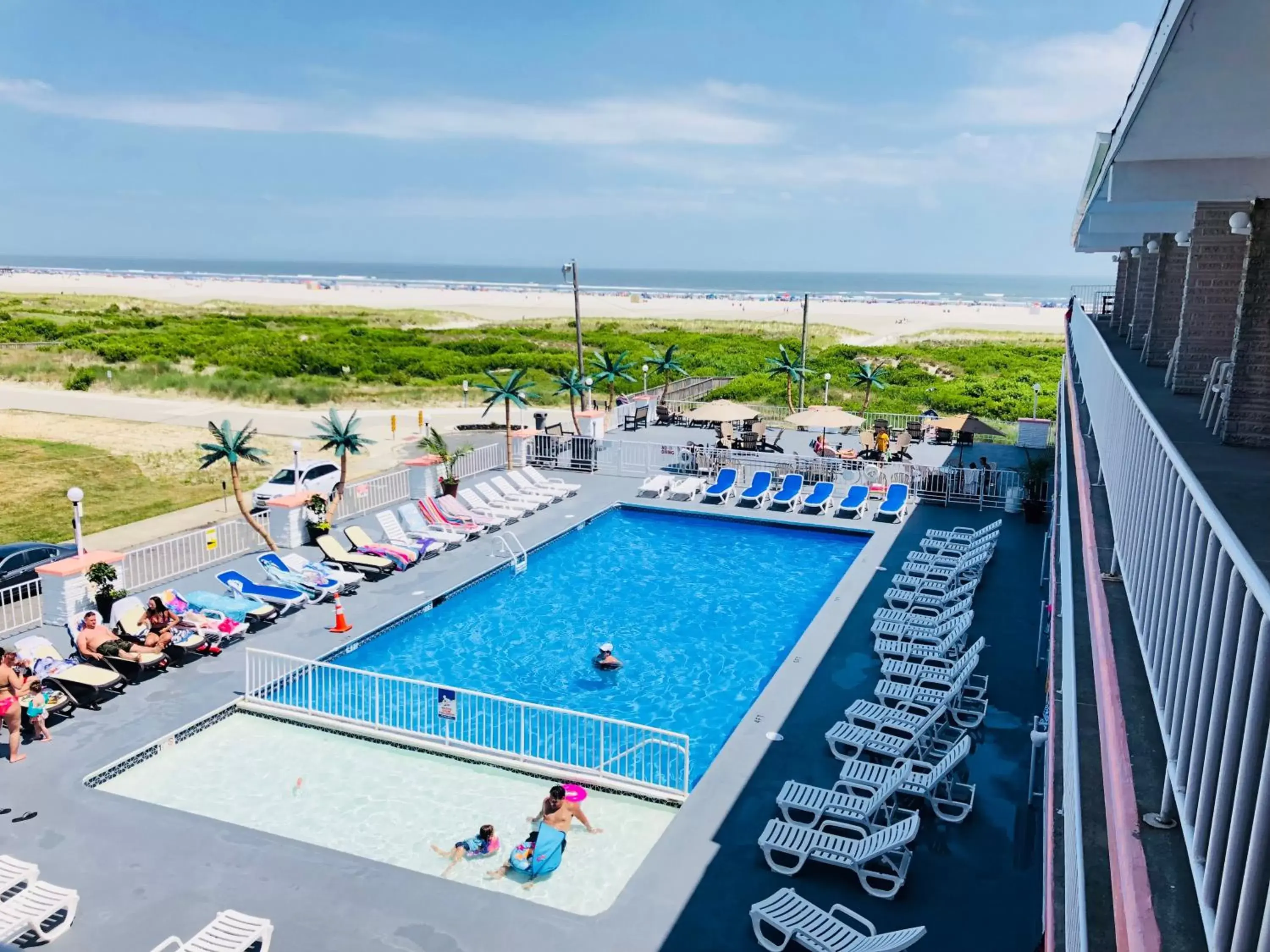 Pool View in Olympic Island Beach Resort