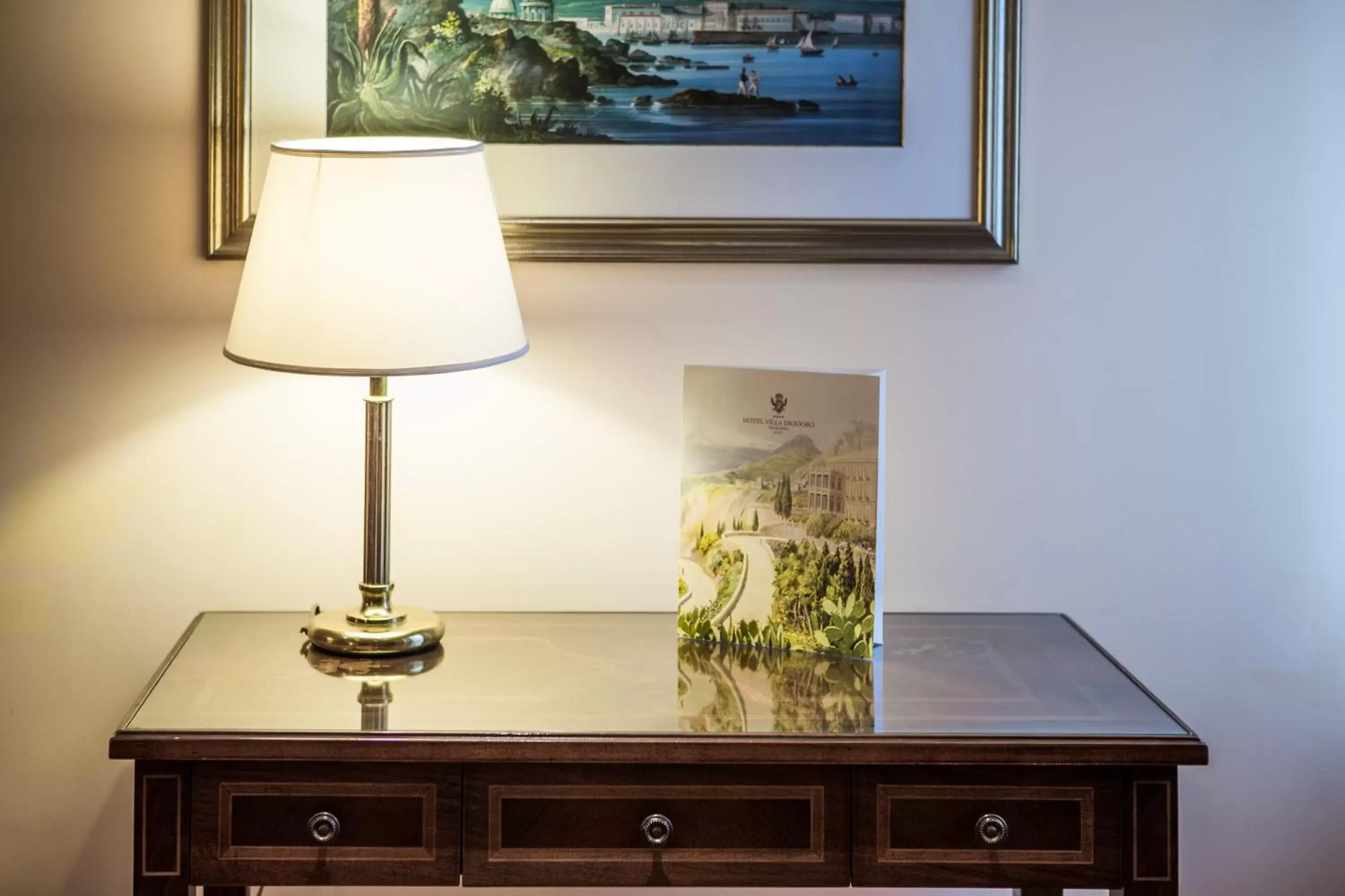 Decorative detail, TV/Entertainment Center in Hotel Villa Diodoro