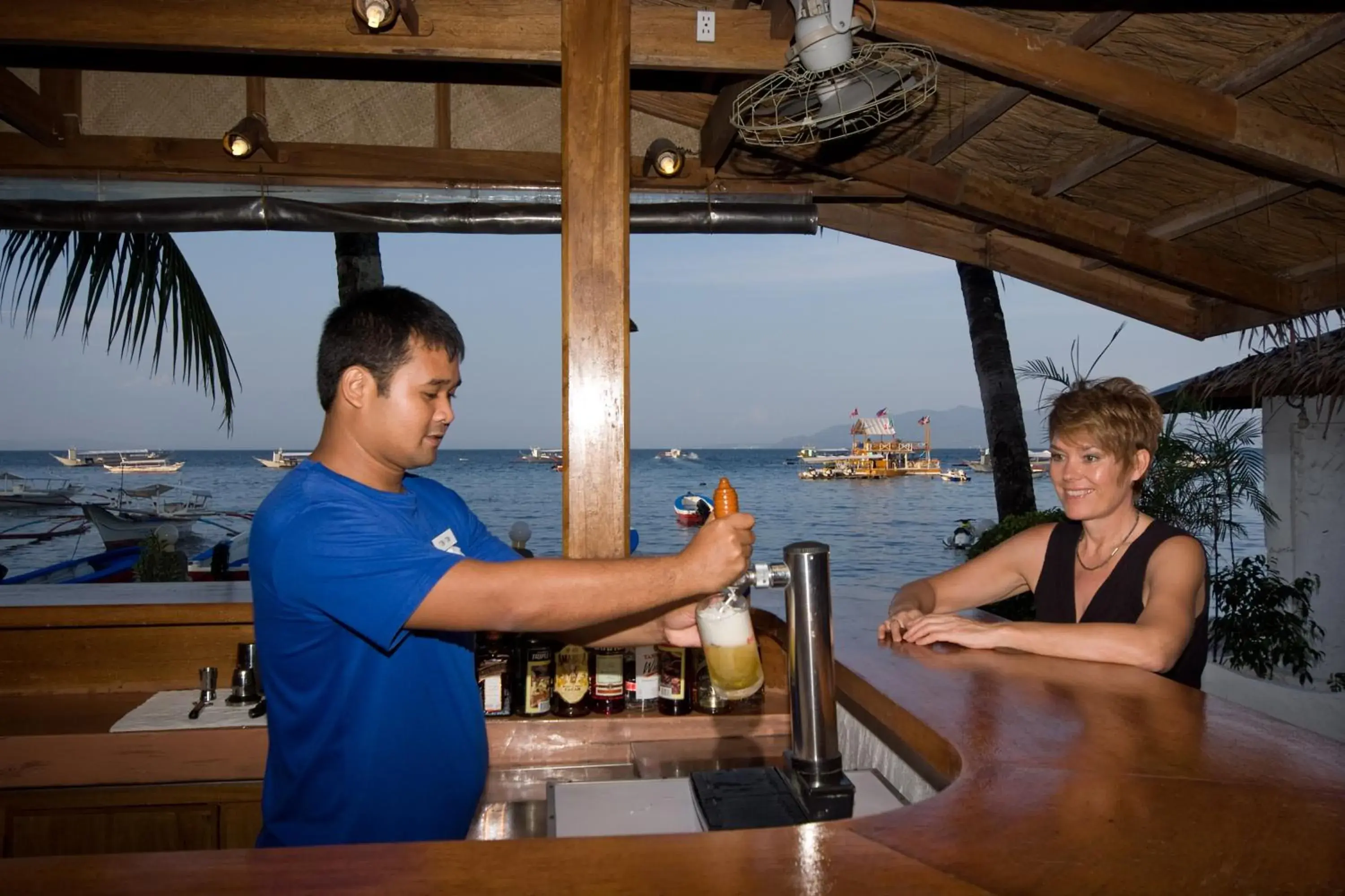 Staff in Atlantis Dive Resort Puerto Galera