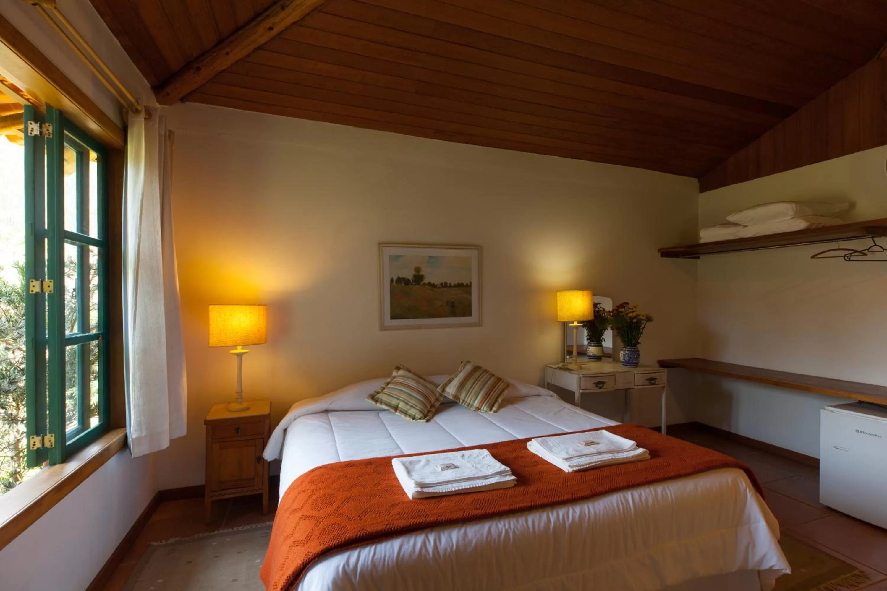 Bed in Pousada Mariza