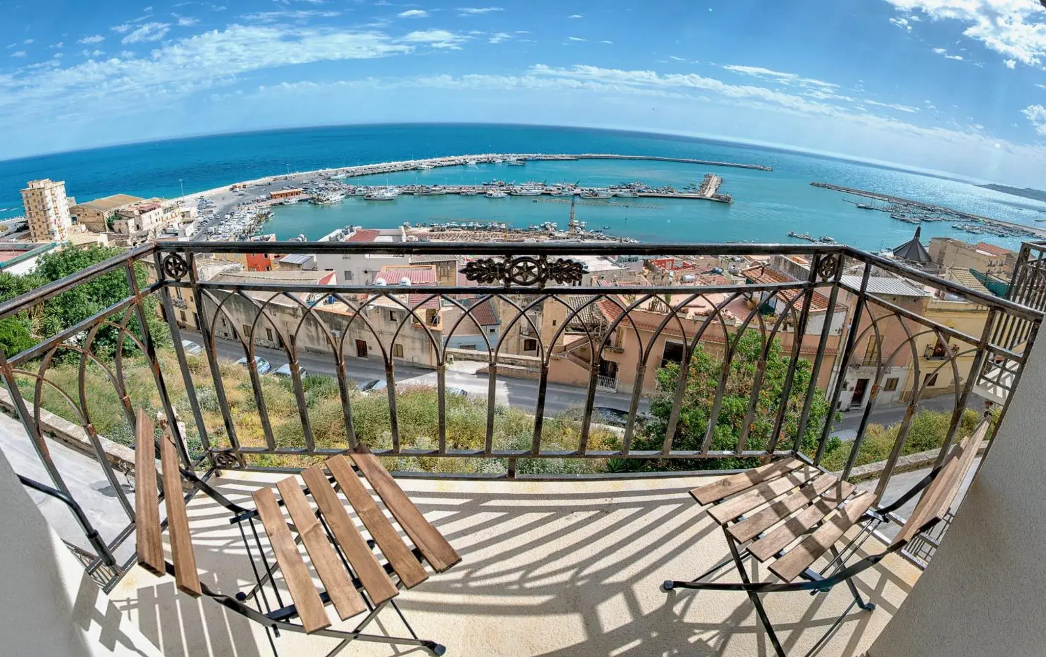 City view, Balcony/Terrace in domus maris relais boutique hotel