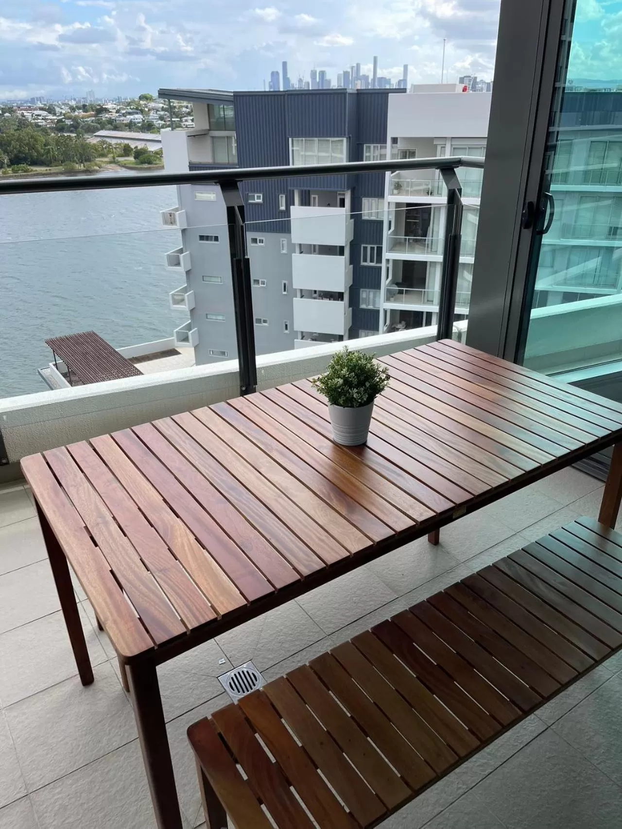 Balcony/Terrace in Link Portside Wharf Apartment Hotel