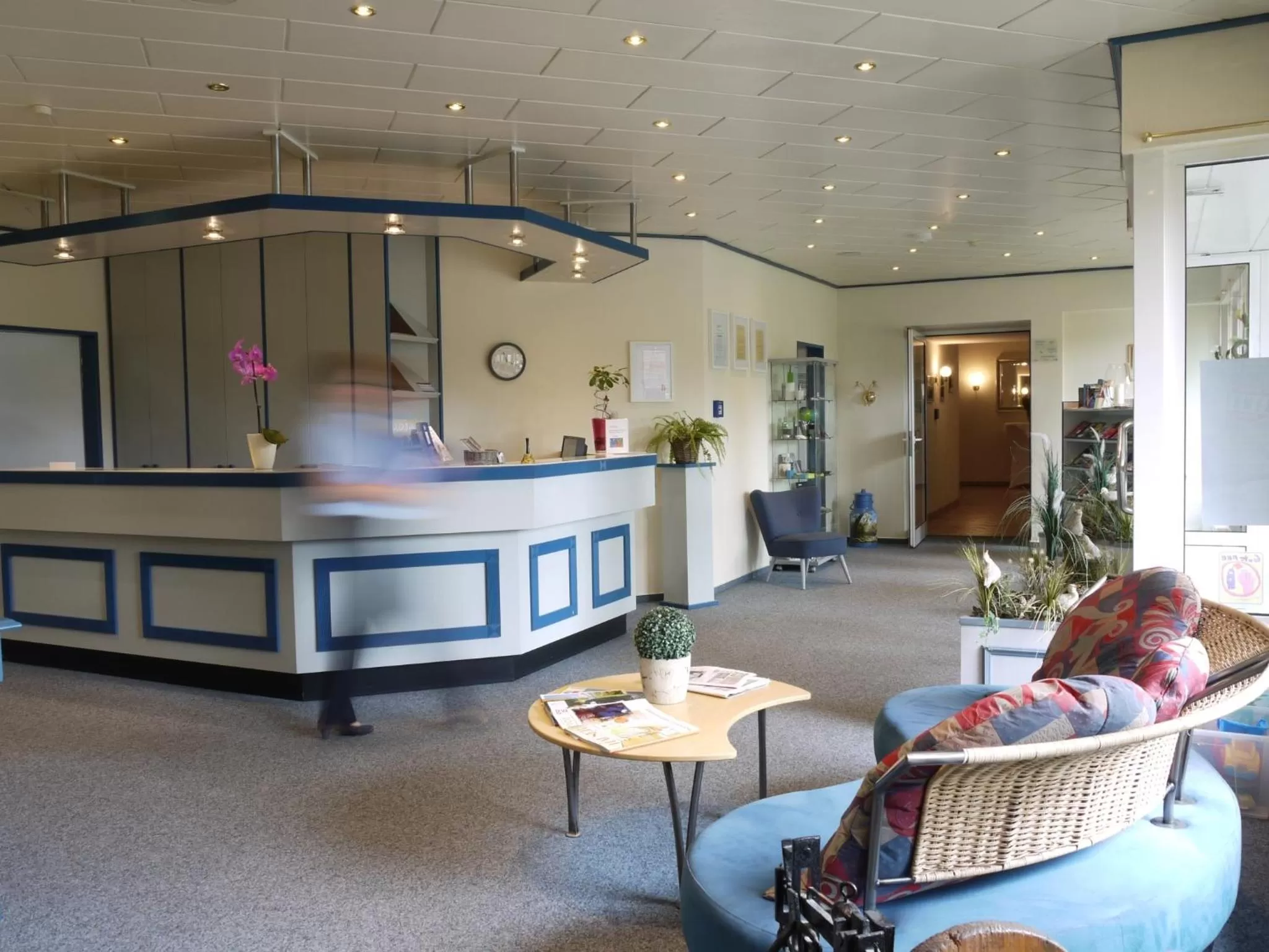 Lobby or reception in Hotel Friesische Wehde