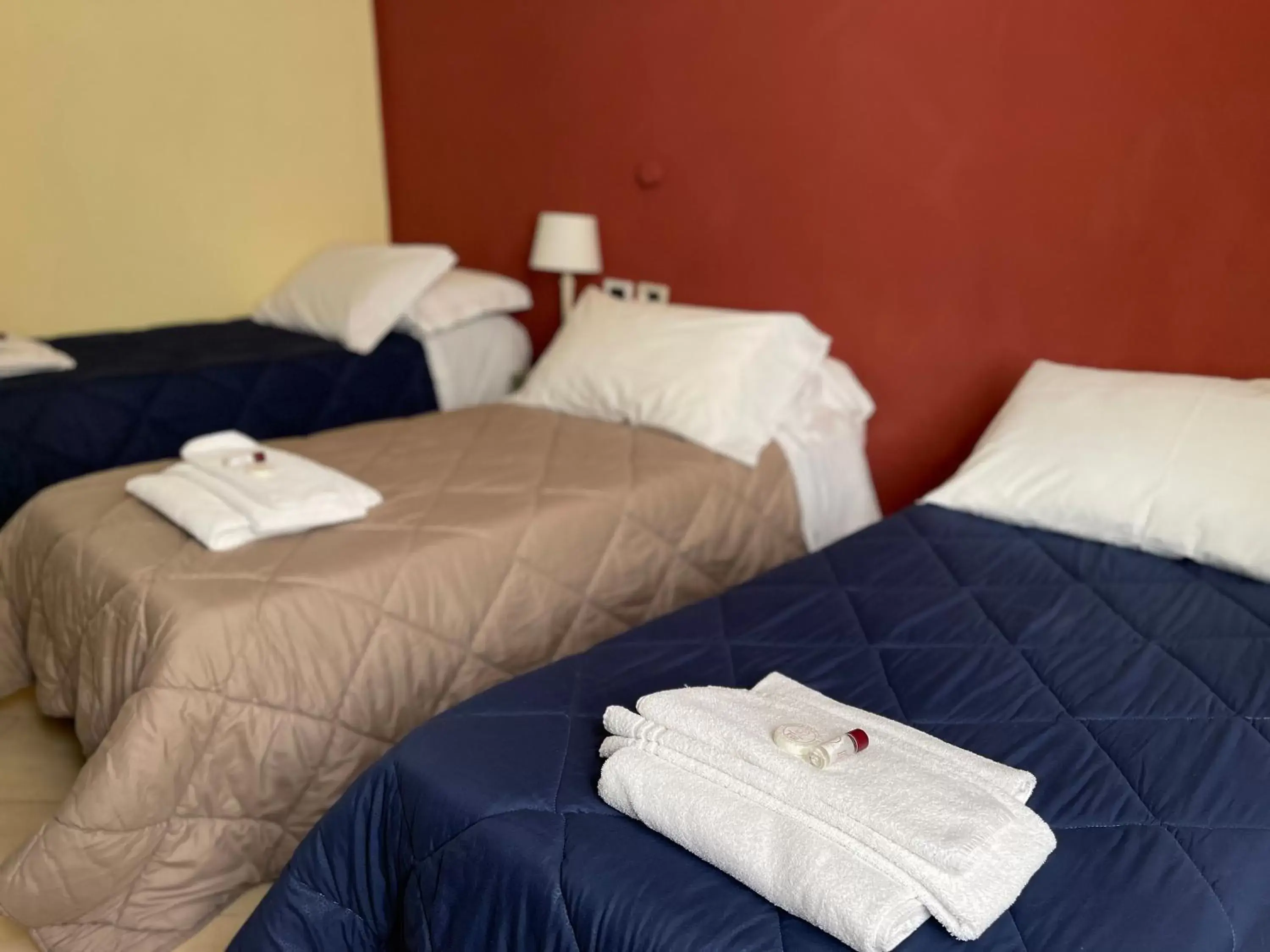 Bed in Hotel Azzi