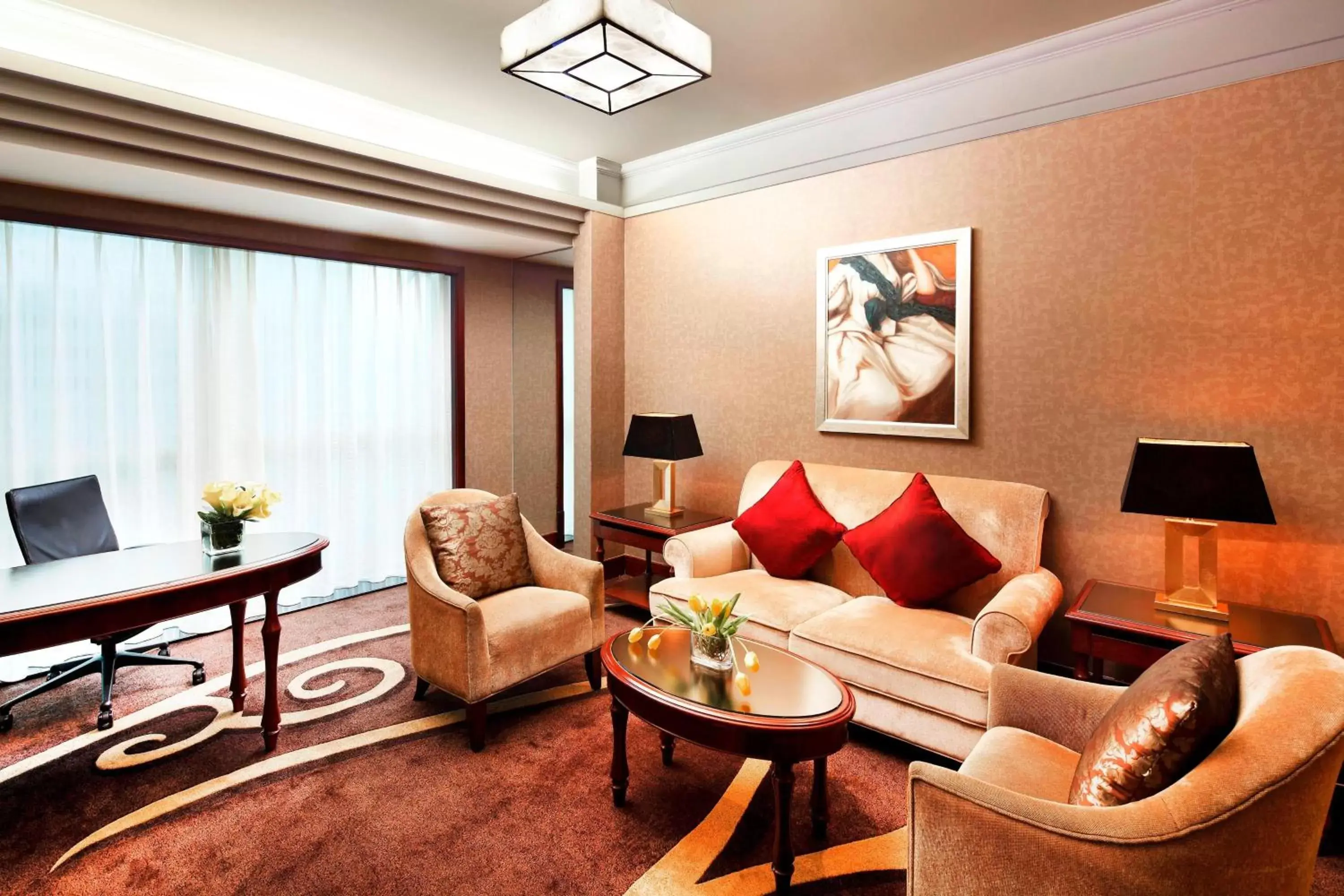 Living room, Seating Area in Sheraton Shenzhen Futian Hotel