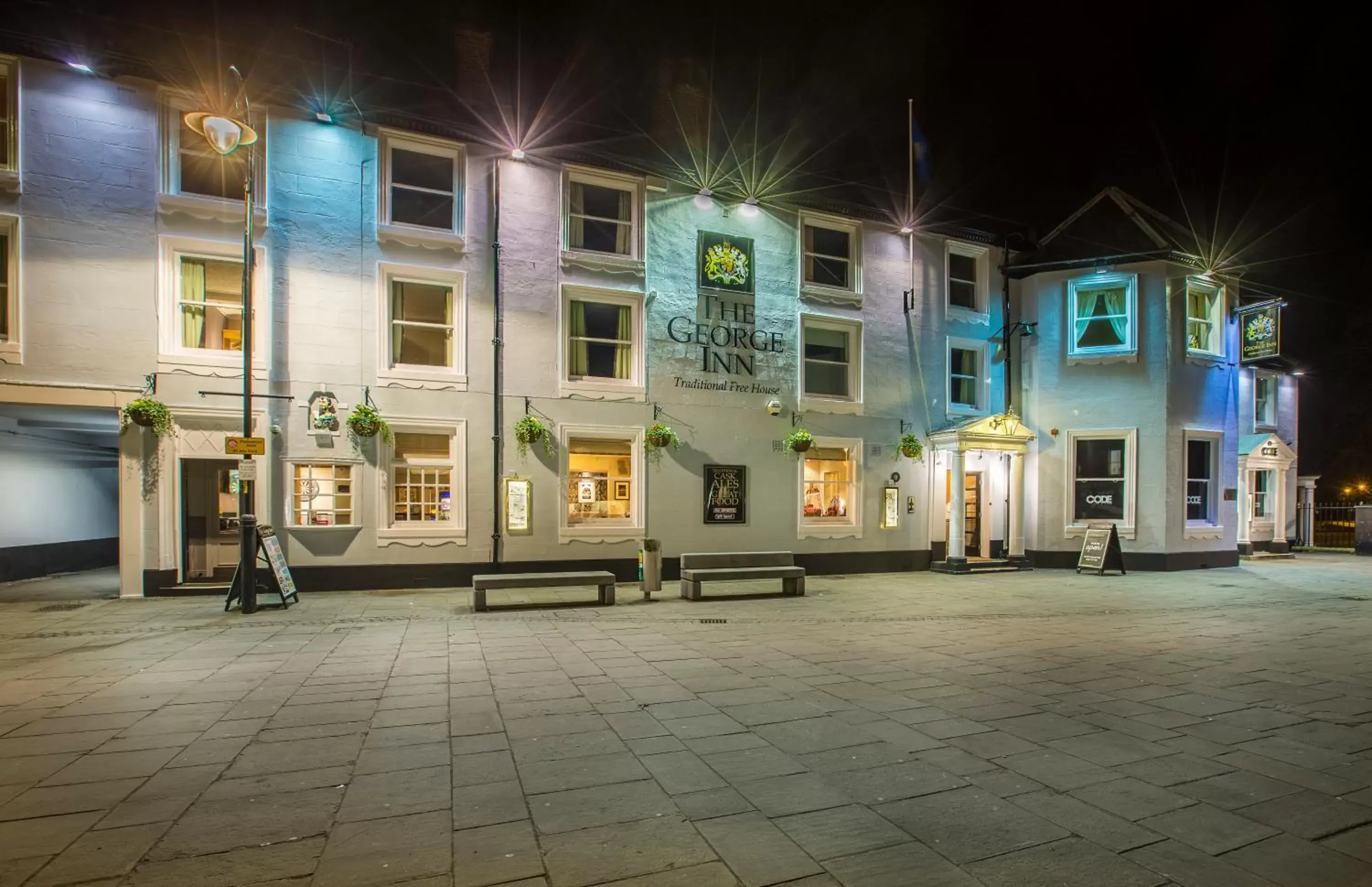 Street view, Property Building in The George Inn