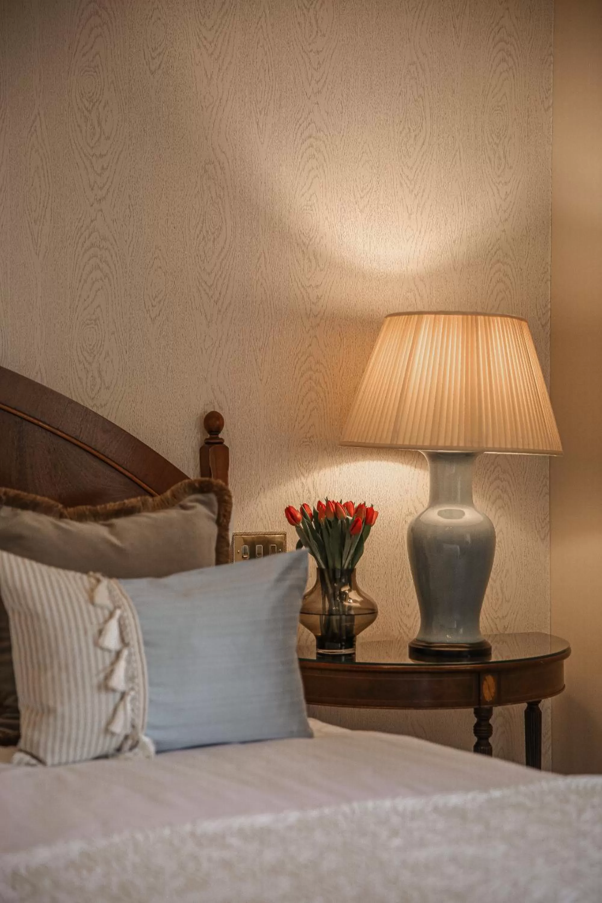 Bedroom, Bed in Lucknam Park, Emblems Collection