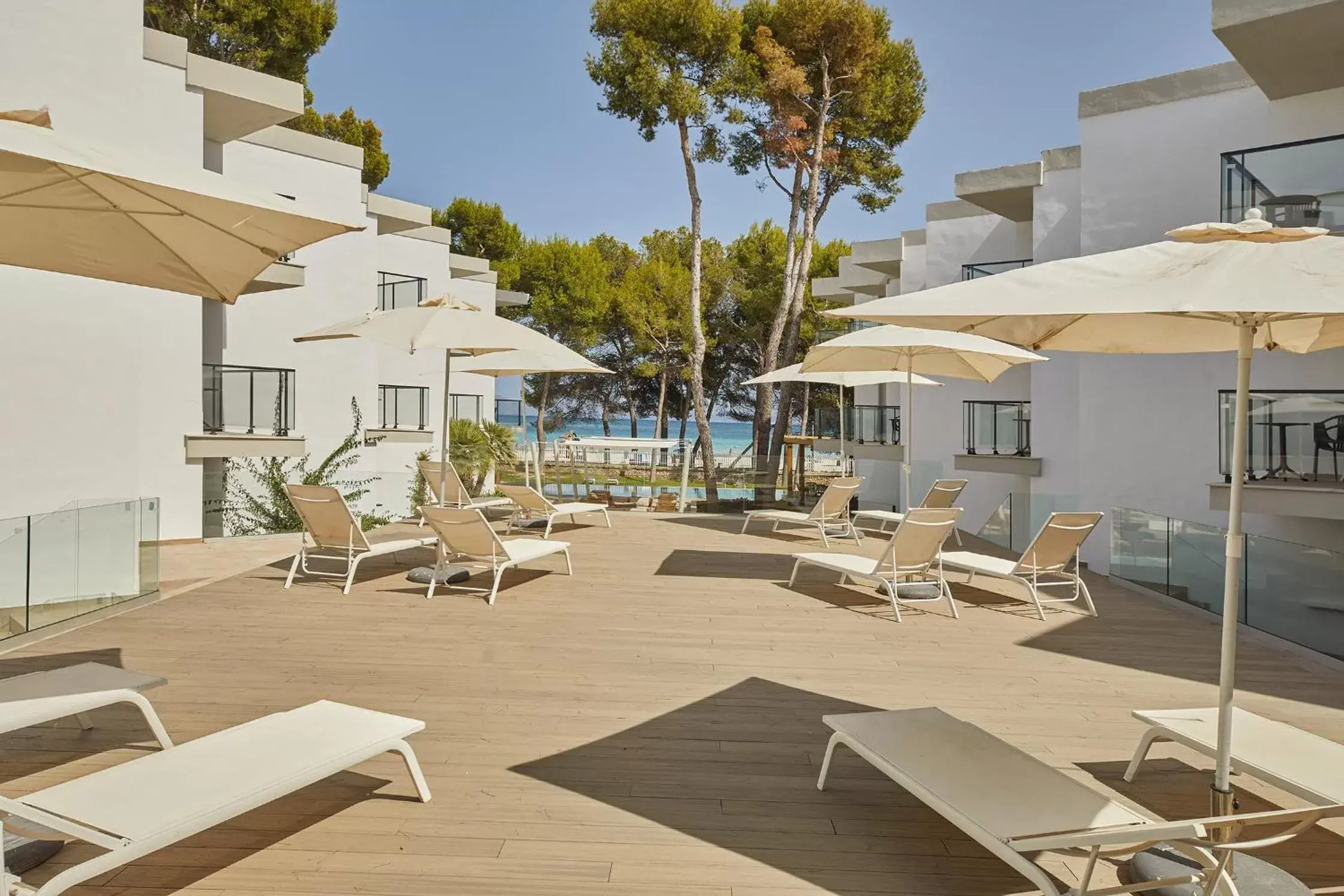 Patio, Swimming Pool in Sofia Alcudia Beach