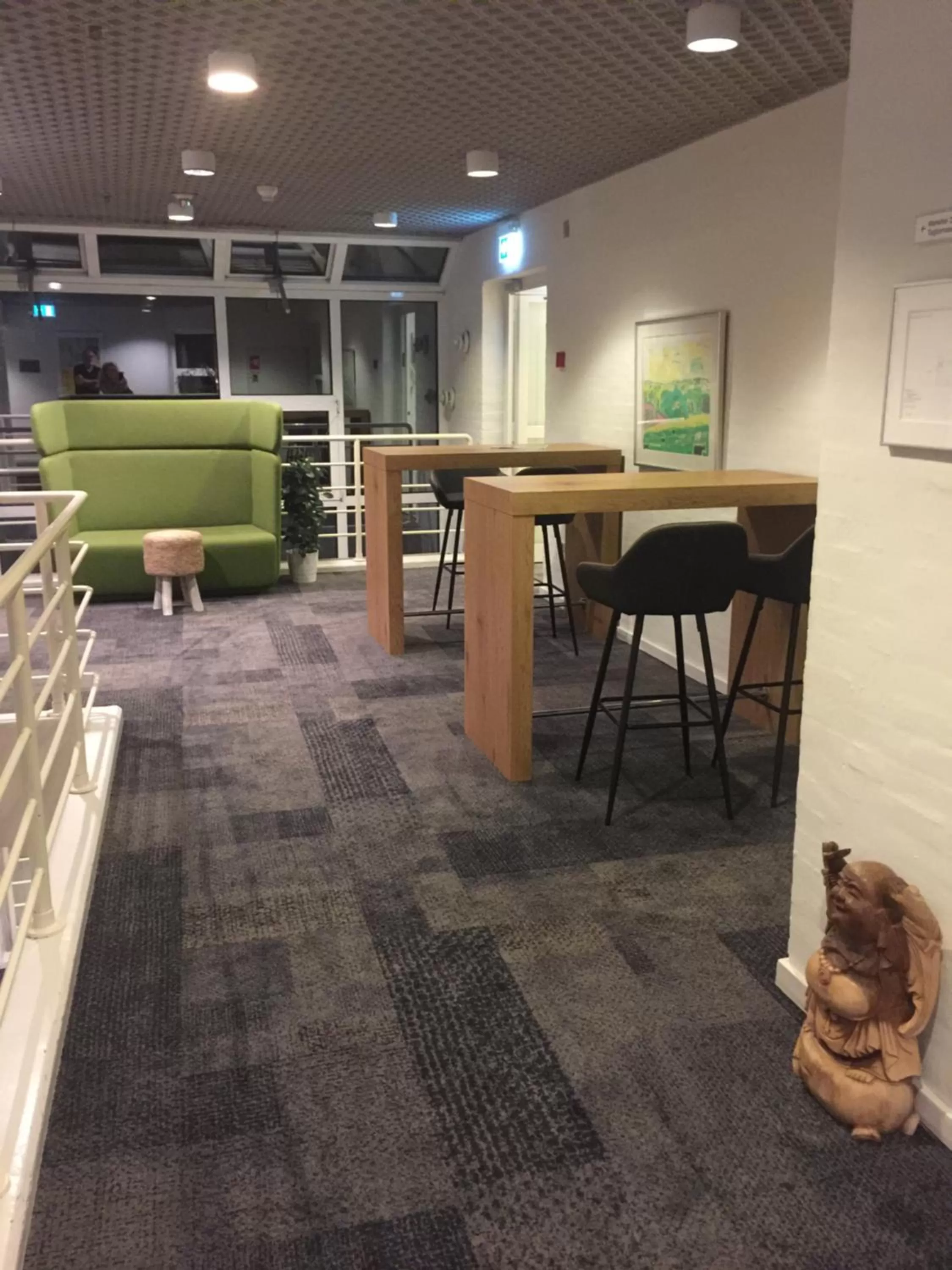 Patio in City Hotel Nattergalen