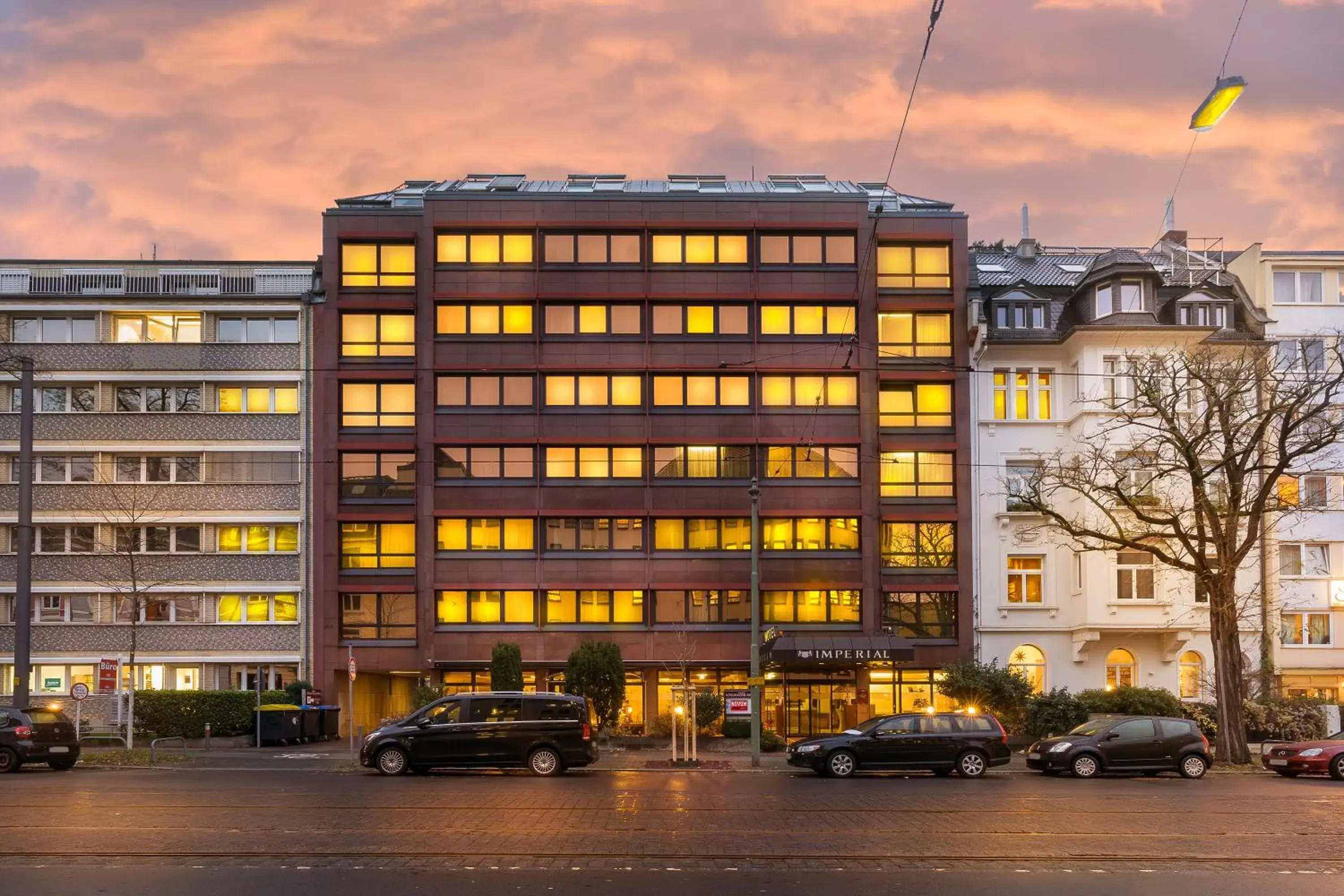 Facade/entrance, Property Building in Novum Hotel Imperial Frankfurt Messe