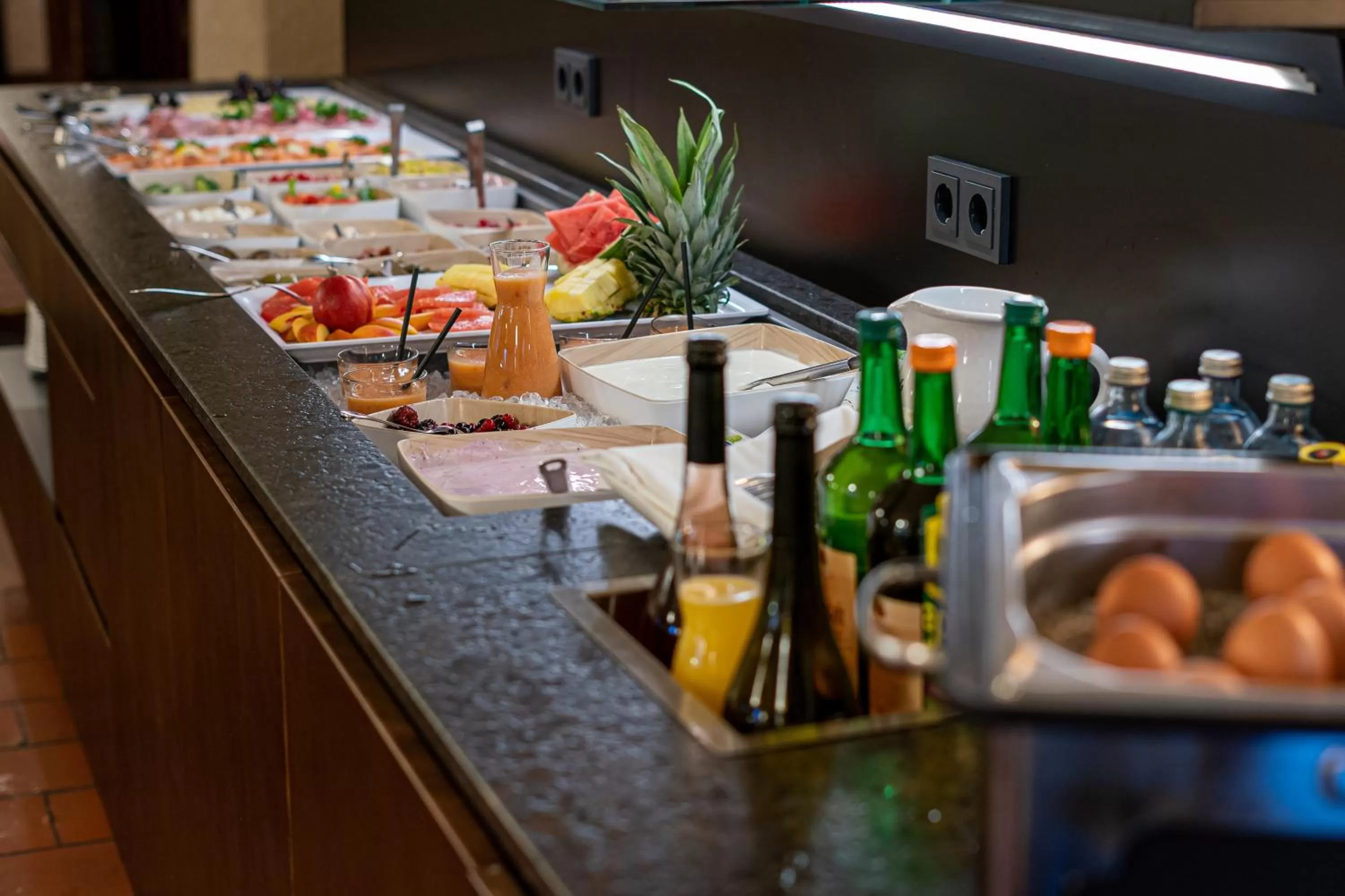 Buffet breakfast in Schüdlbauer´s Hotel-Restaurant-Bar