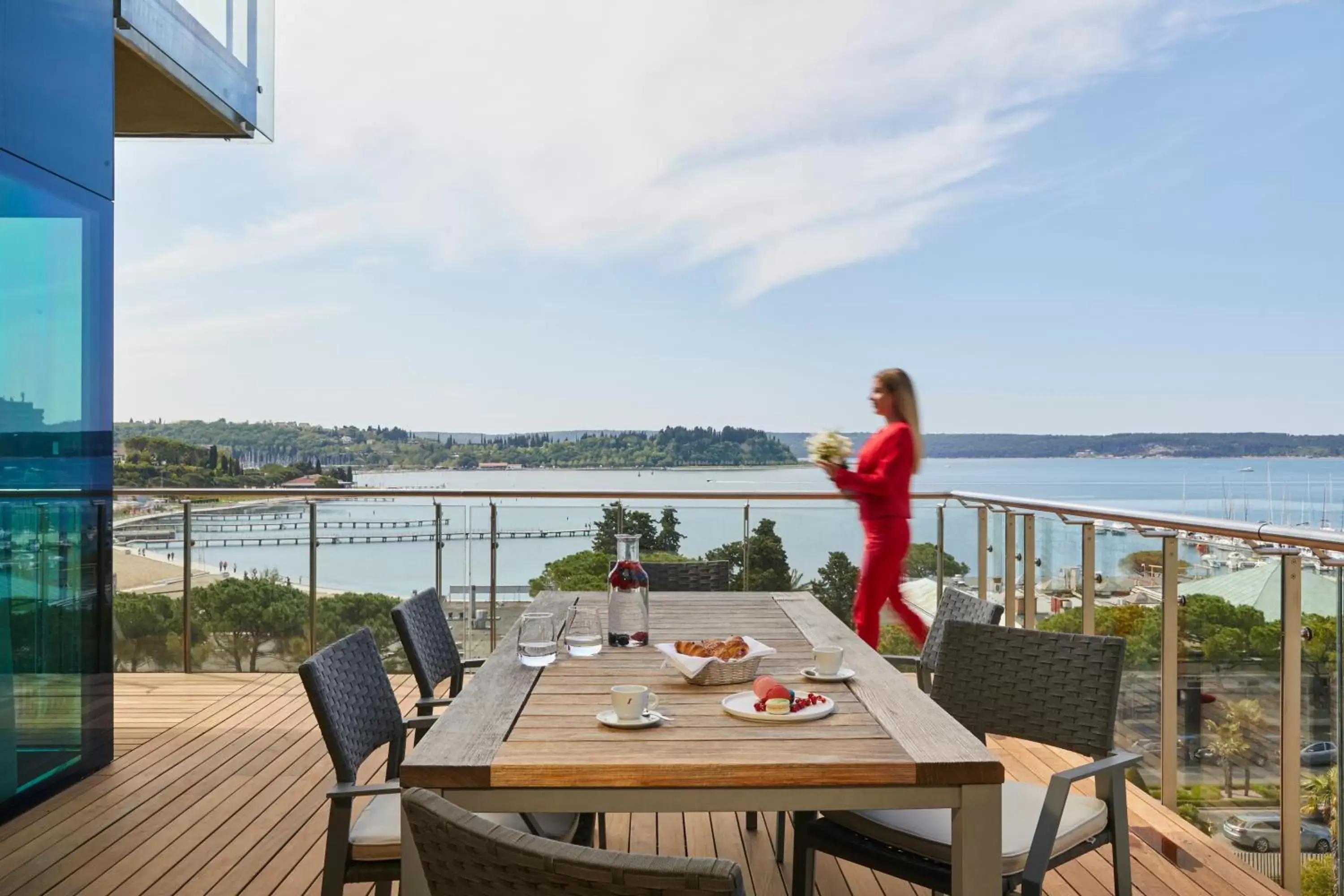 Balcony/Terrace in Hotel Kempinski Palace Portorož