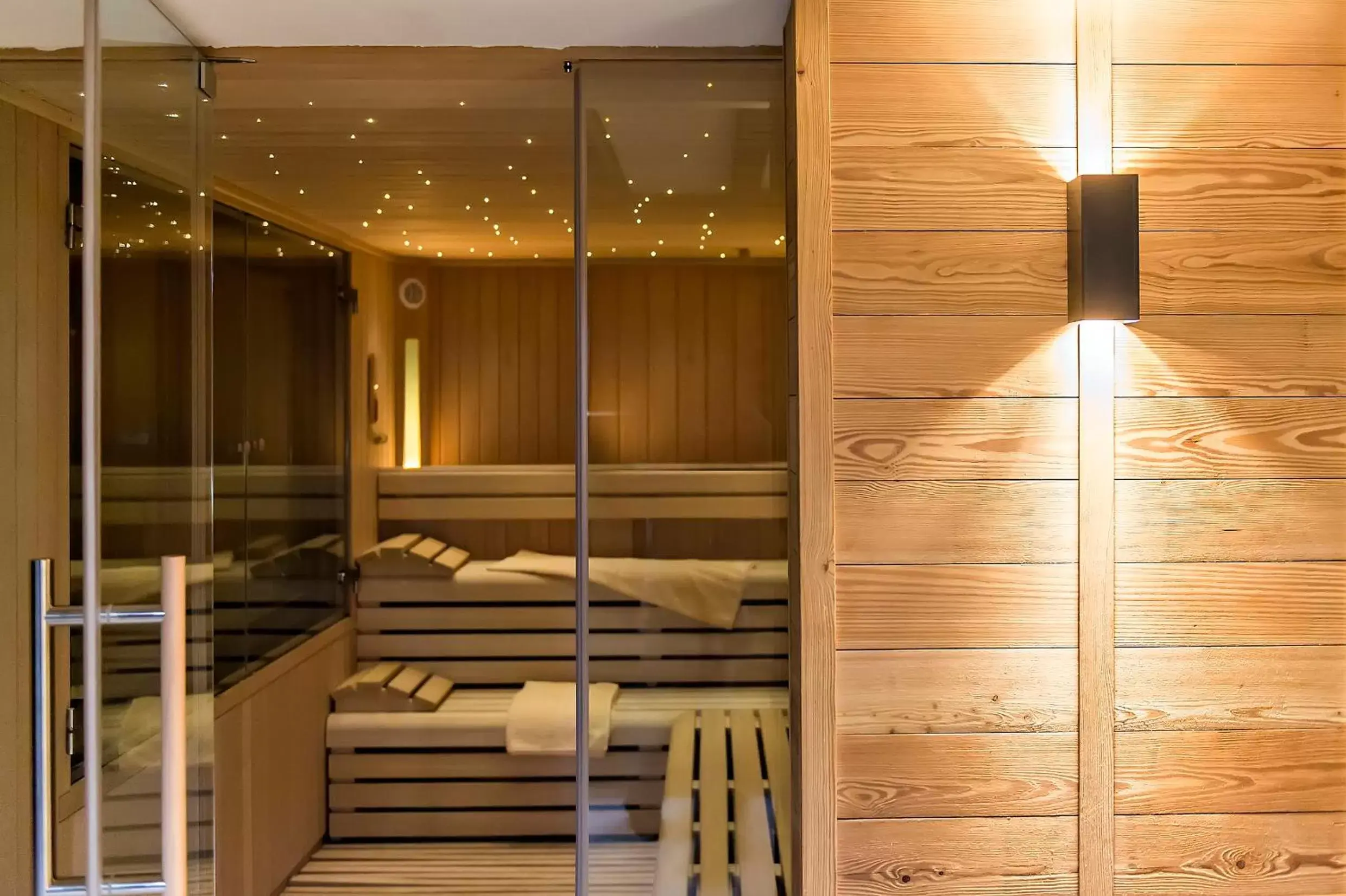 Sauna in Hotel Palü