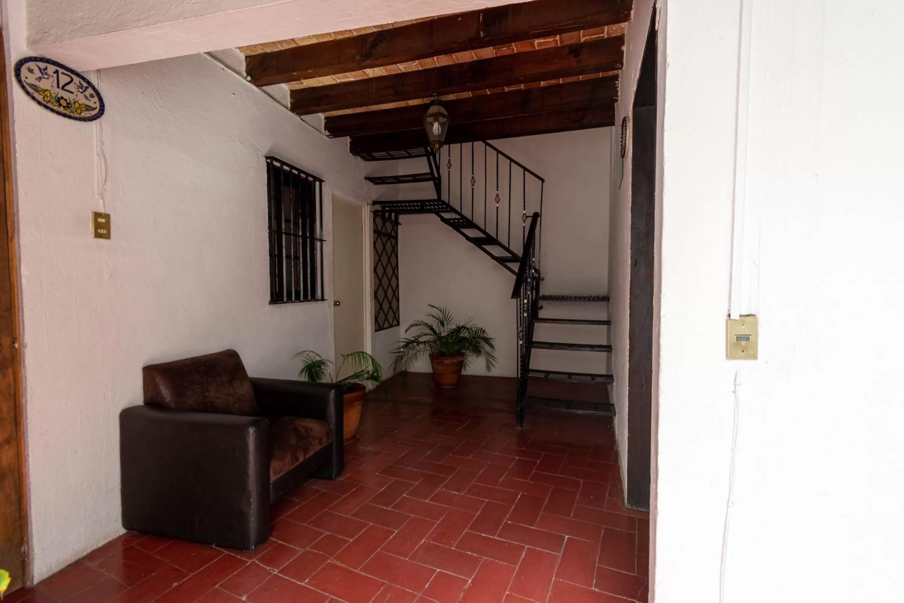 Decorative detail in Hotel Casa Sangre de Cristo