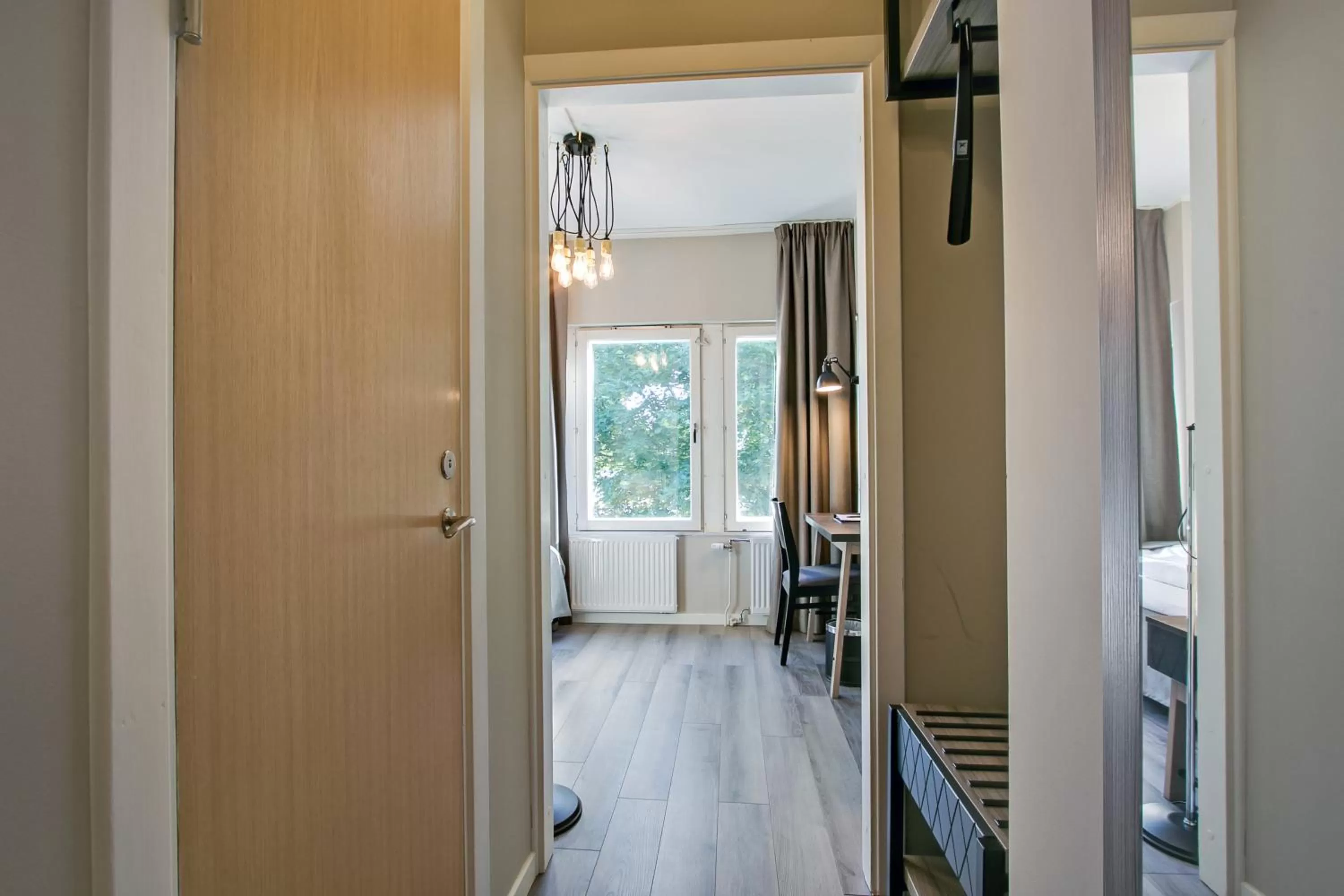 Bedroom in First Hotel Brommaplan