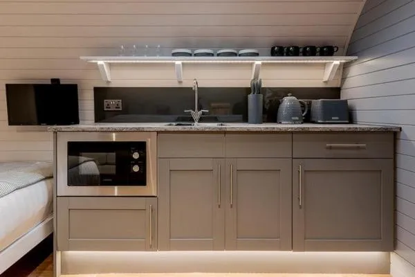 Kitchen or kitchenette in The Gamekeeper's Inn