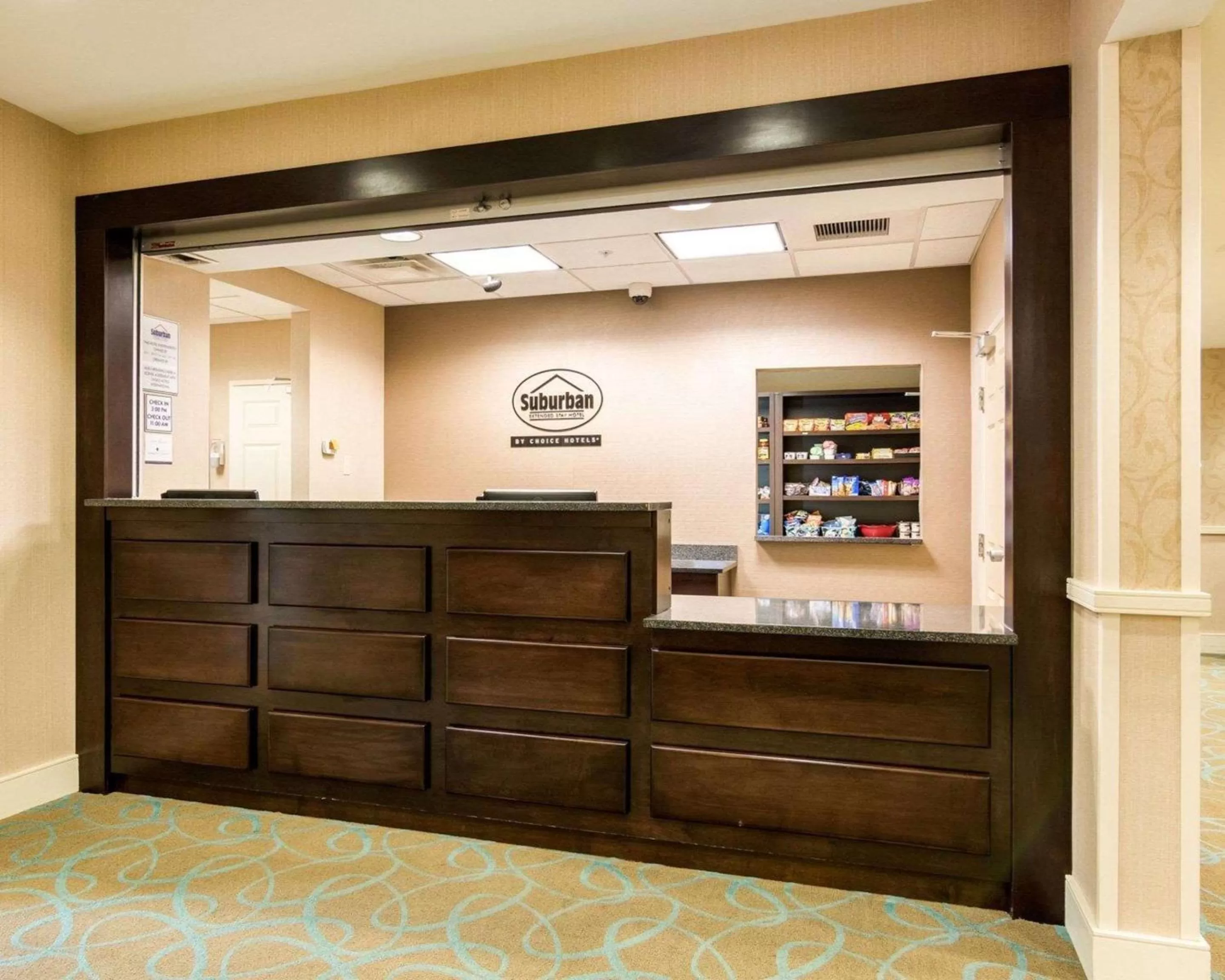 Lobby or reception in Suburban Studios Quantico