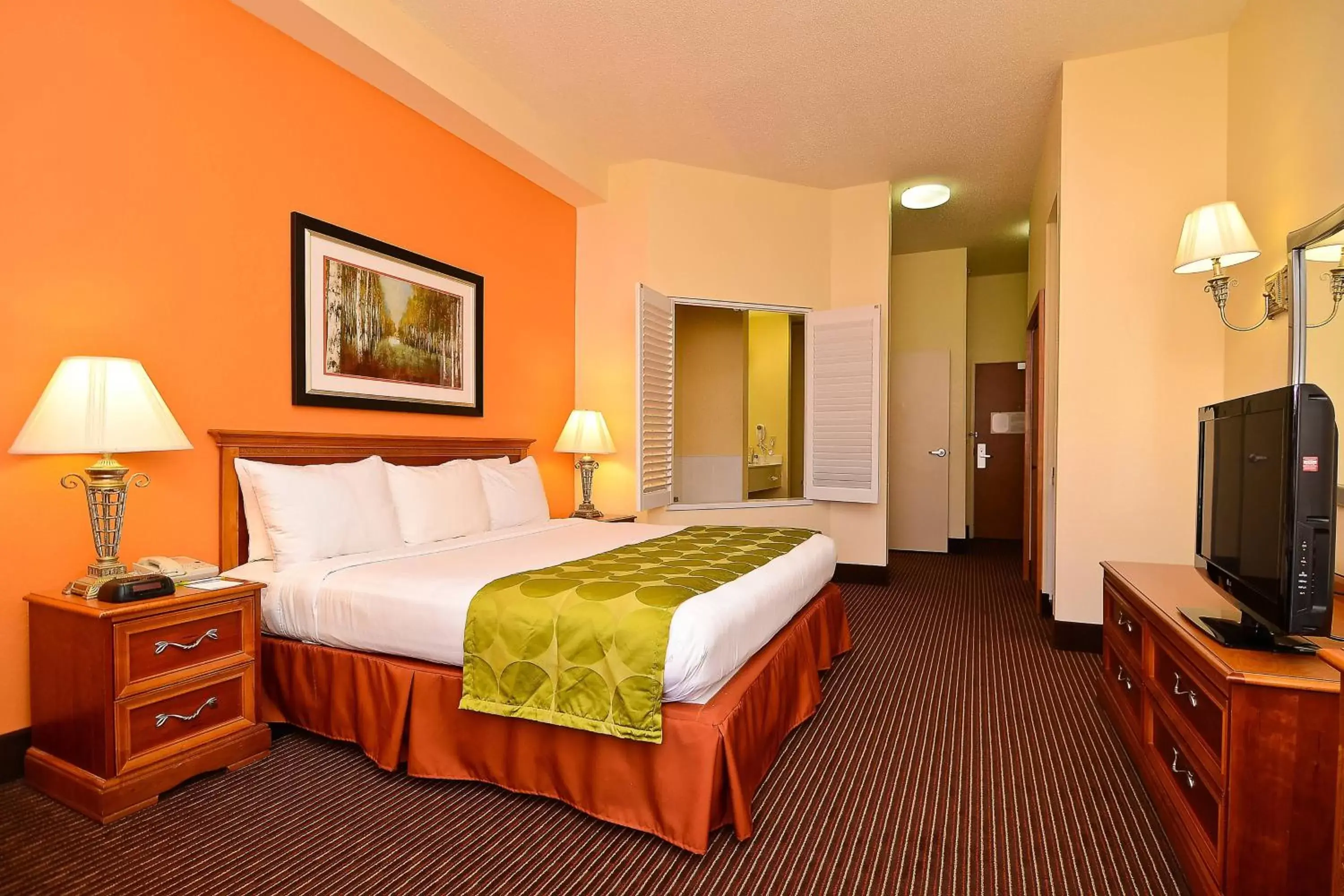 Photo of the whole room, Bed in Fairfield Inn & Suites Cherokee