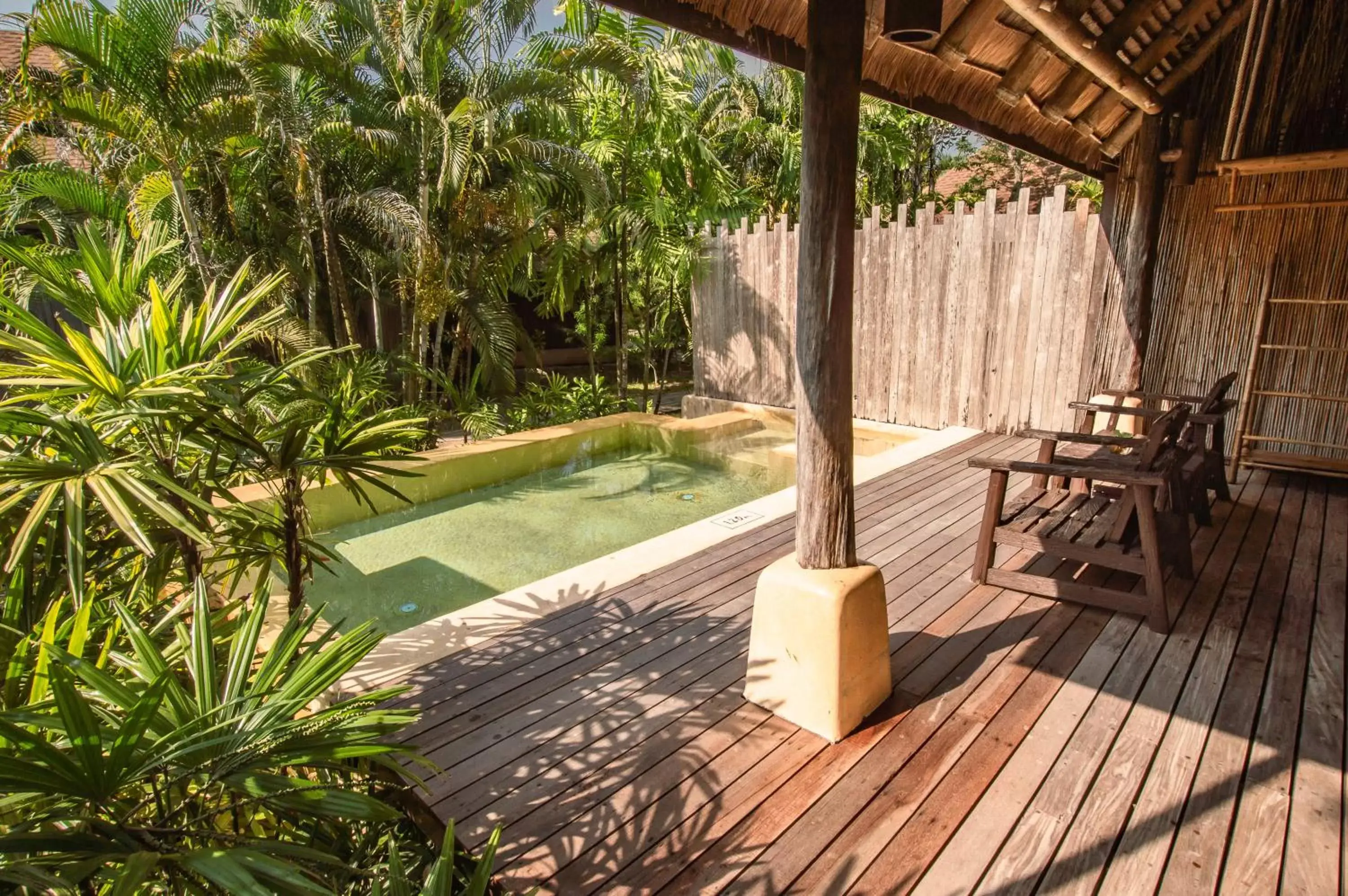 Garden view, Swimming Pool in High Season Pool Villa & Spa