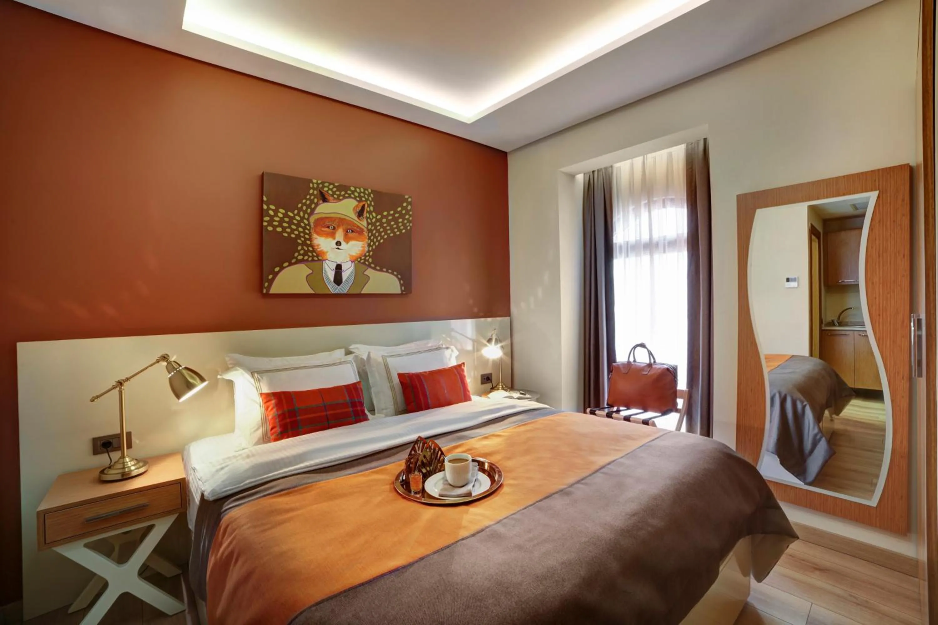 Photo of the whole room, Bed in The Fox Hotel