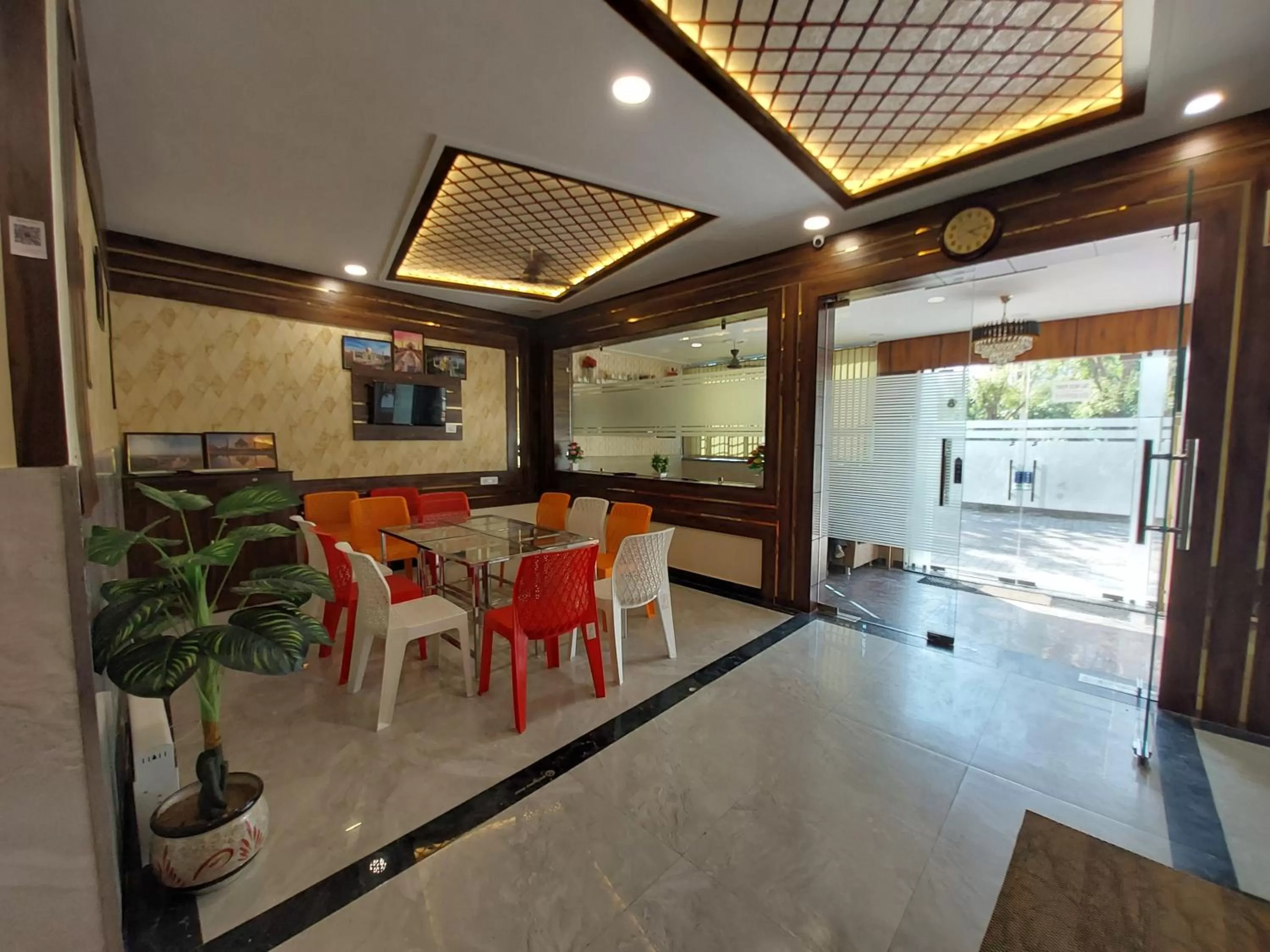 Seating area in Taj Nice Point Manage by Taj Sunrise Group