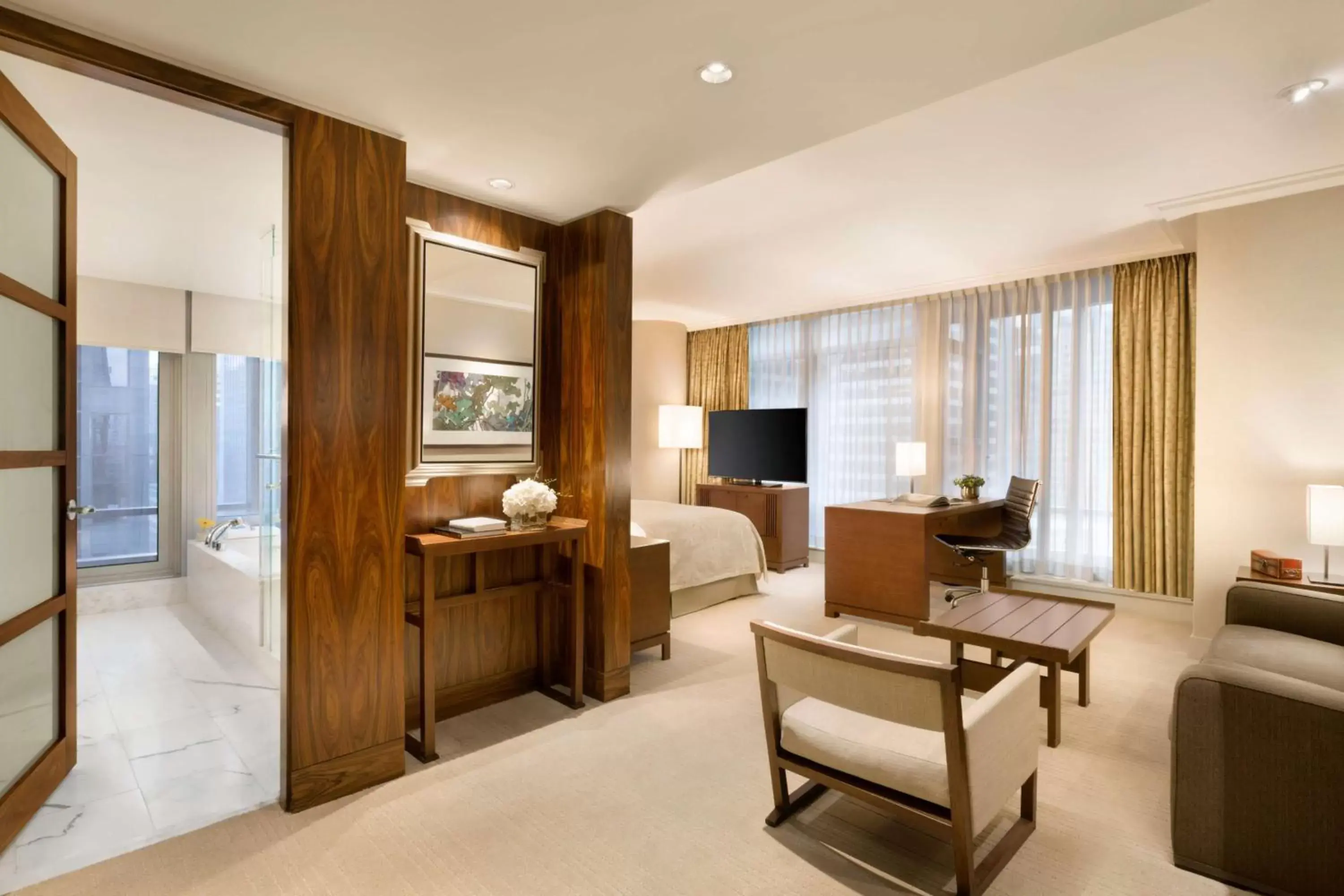 Photo of the whole room, TV/Entertainment Center in Shangri-La Vancouver