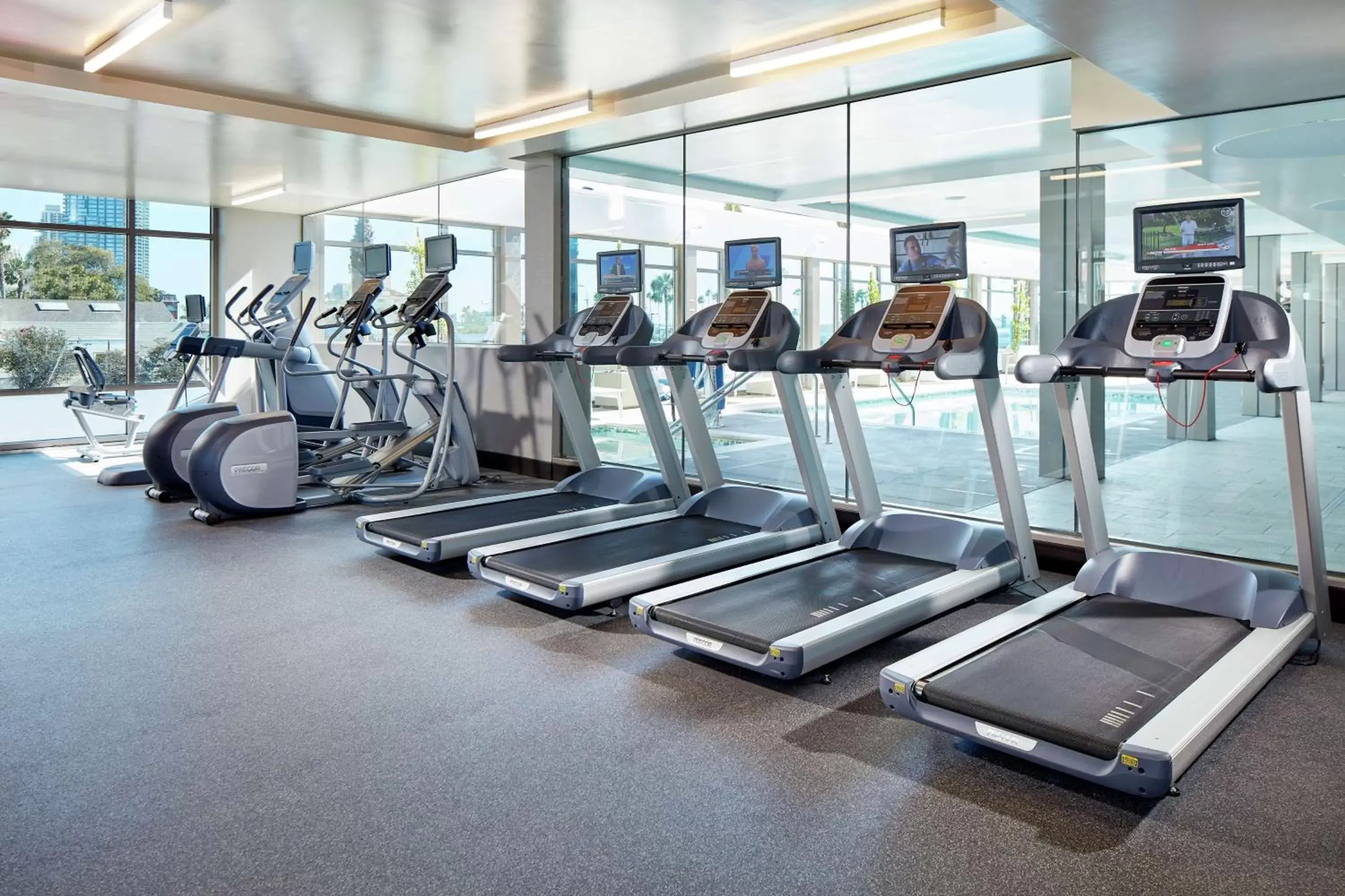 Fitness centre/facilities, Fitness Center/Facilities in Hilton Garden Inn San Diego Downtown/Bayside, CA