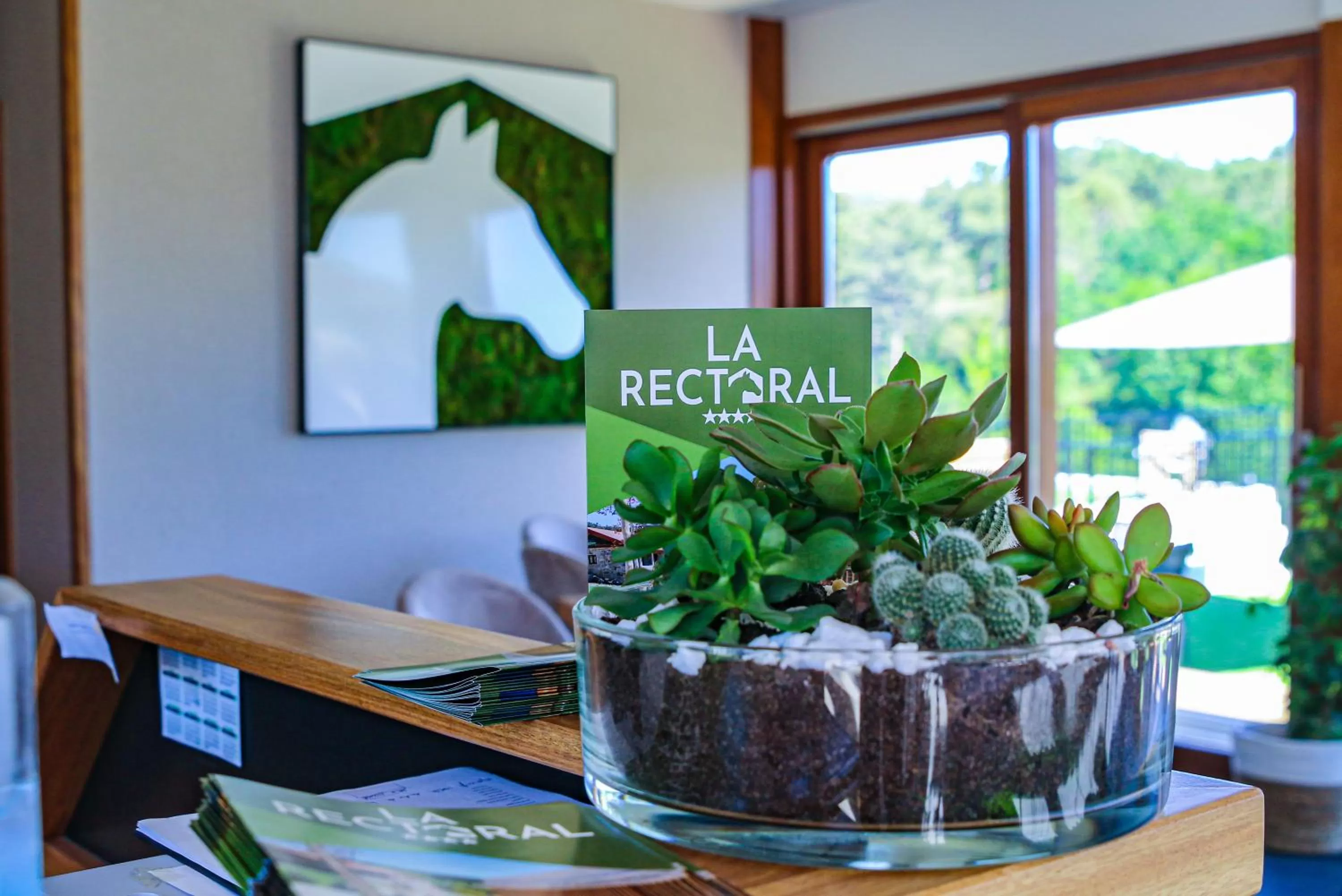 Lobby or reception in Hotel La Rectoral