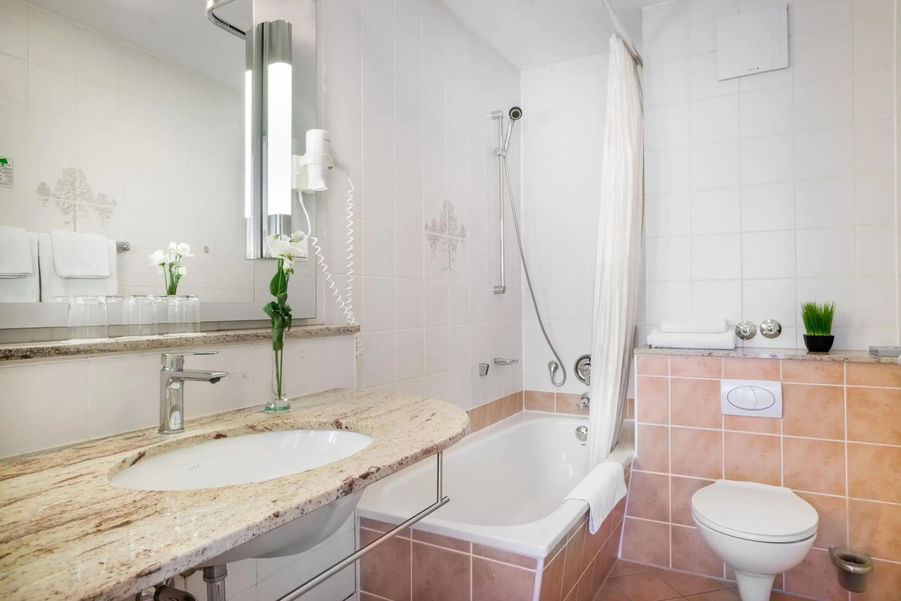 Bathroom in Hotel Rega Stuttgart Bathroom in Hotel Rega Stuttgart