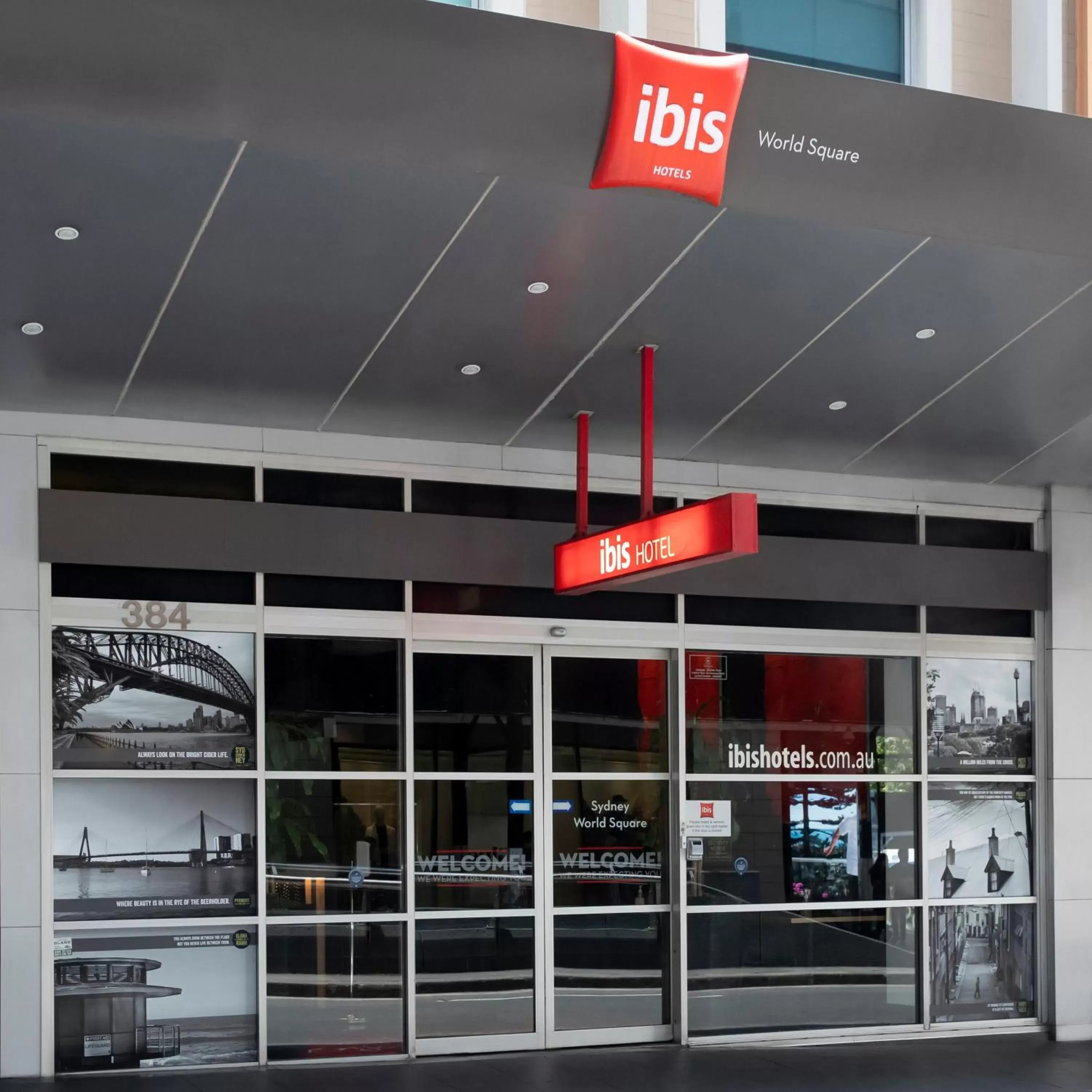 Property building in ibis Sydney World Square Property building in ibis Sydney World Square