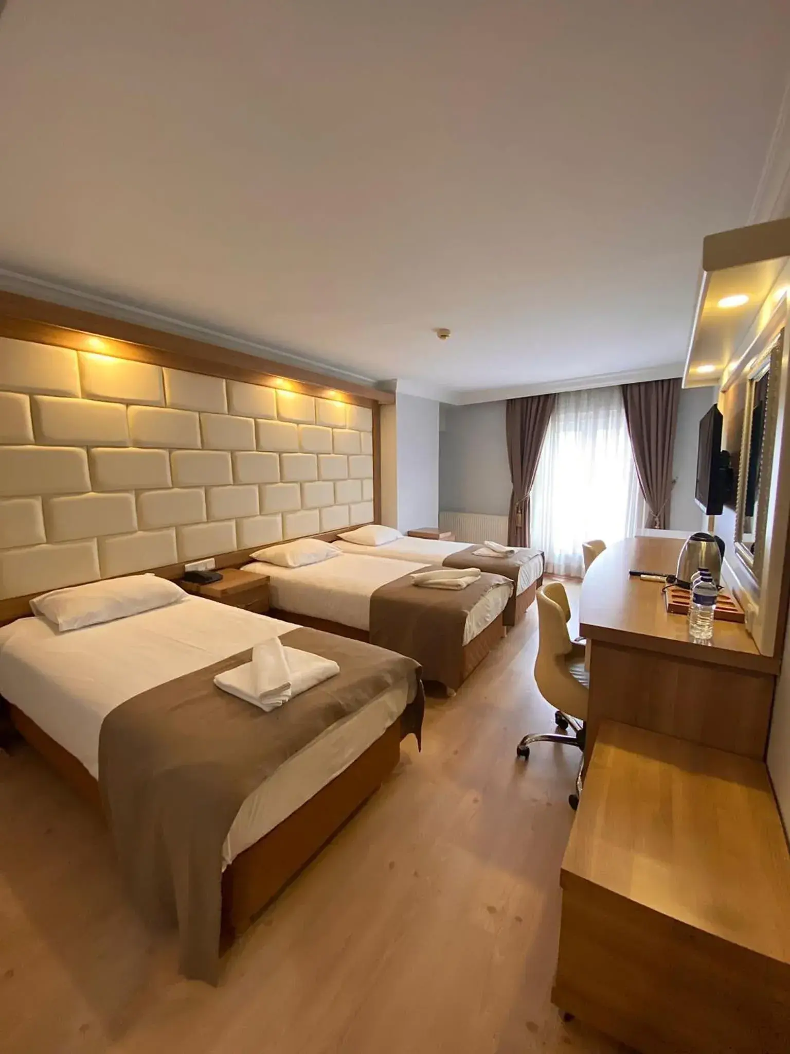 Bed in Kafkas Hotel Istanbul