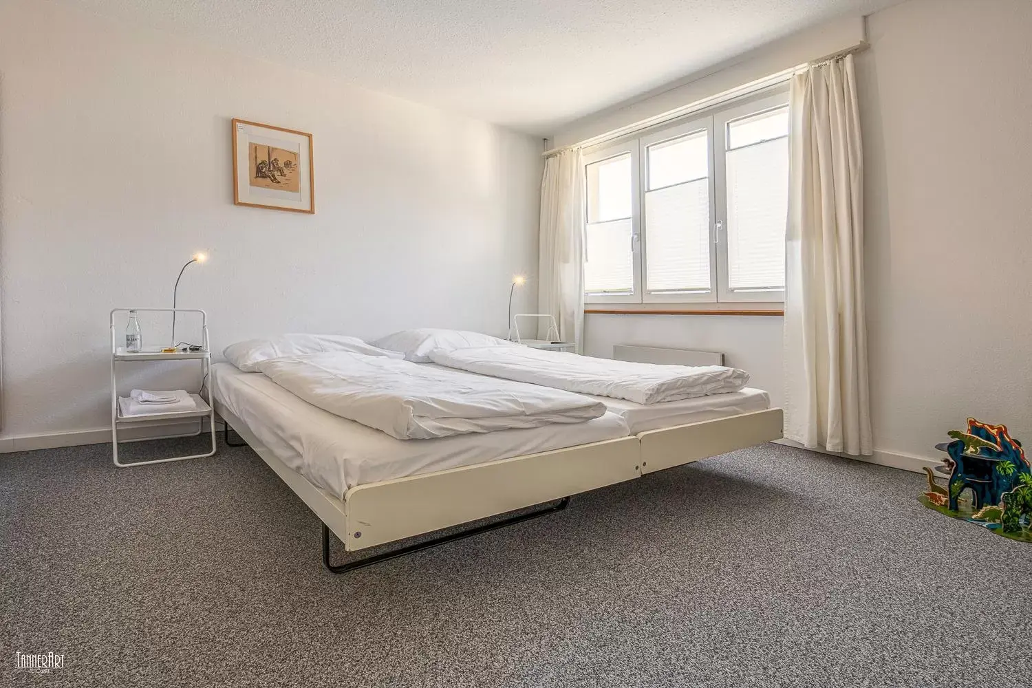 Bedroom, Bed in Landhotel Hirschen Swiss Quality