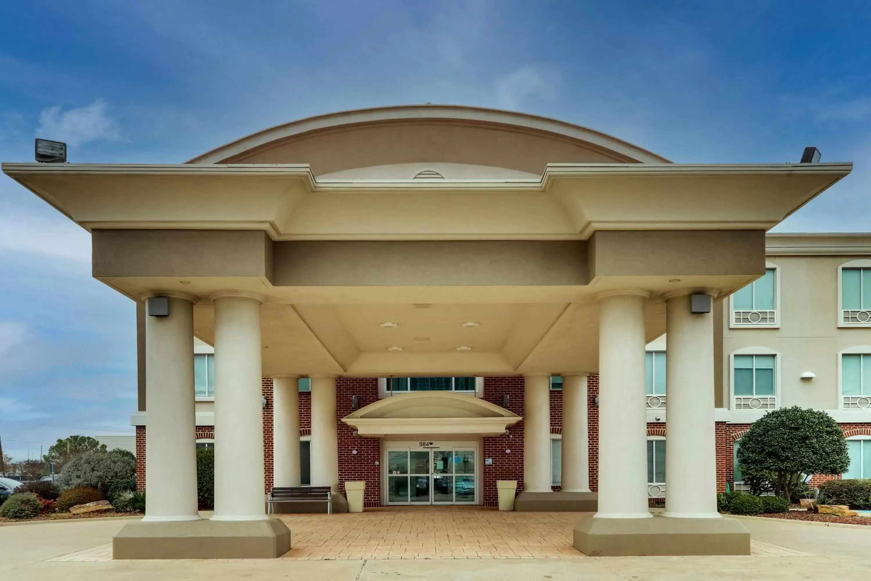 Property building in Holiday Inn Express Hotel & Suites Waxahachie, an IHG Hotel