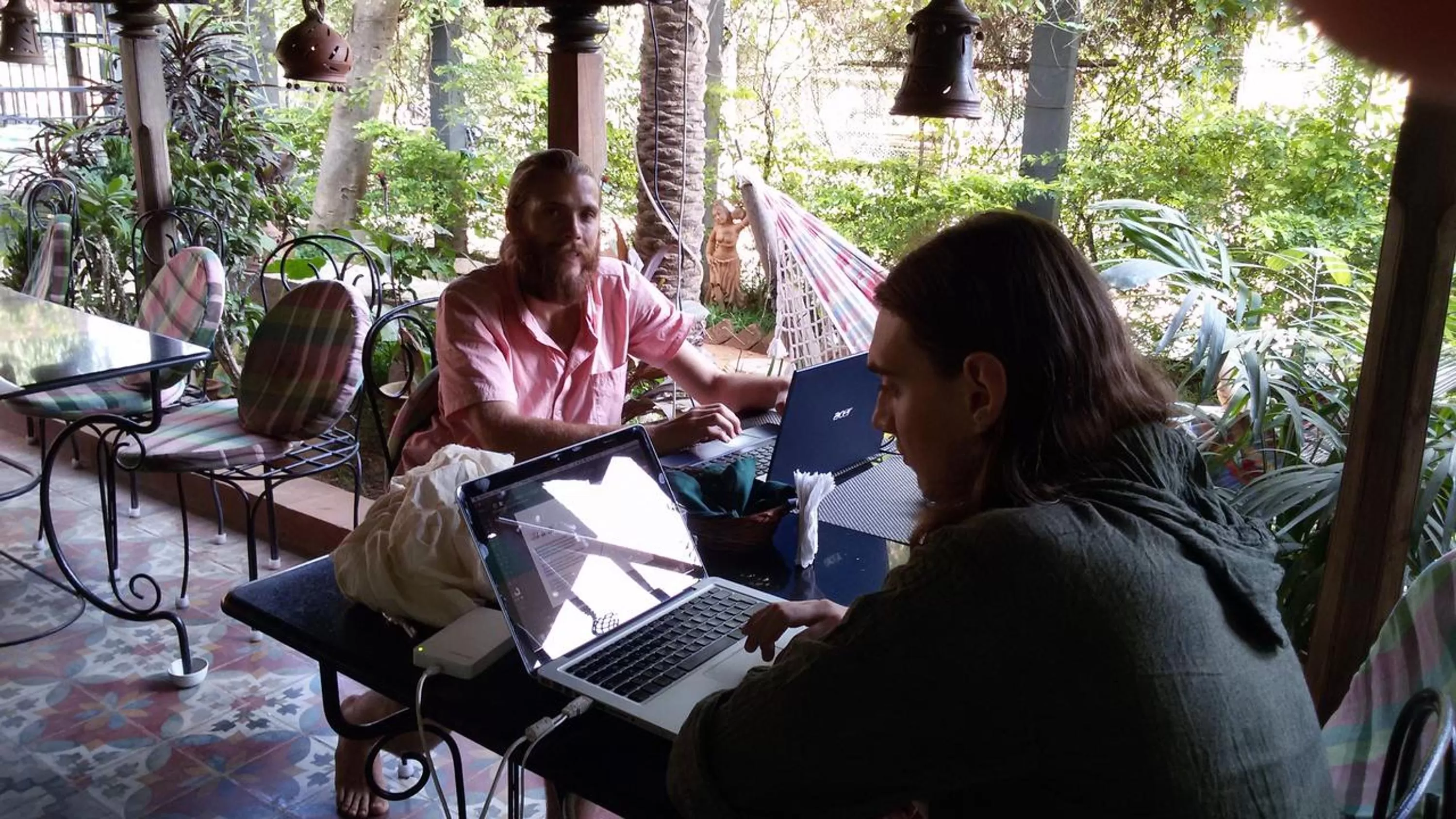 Guests in Green's Guest House