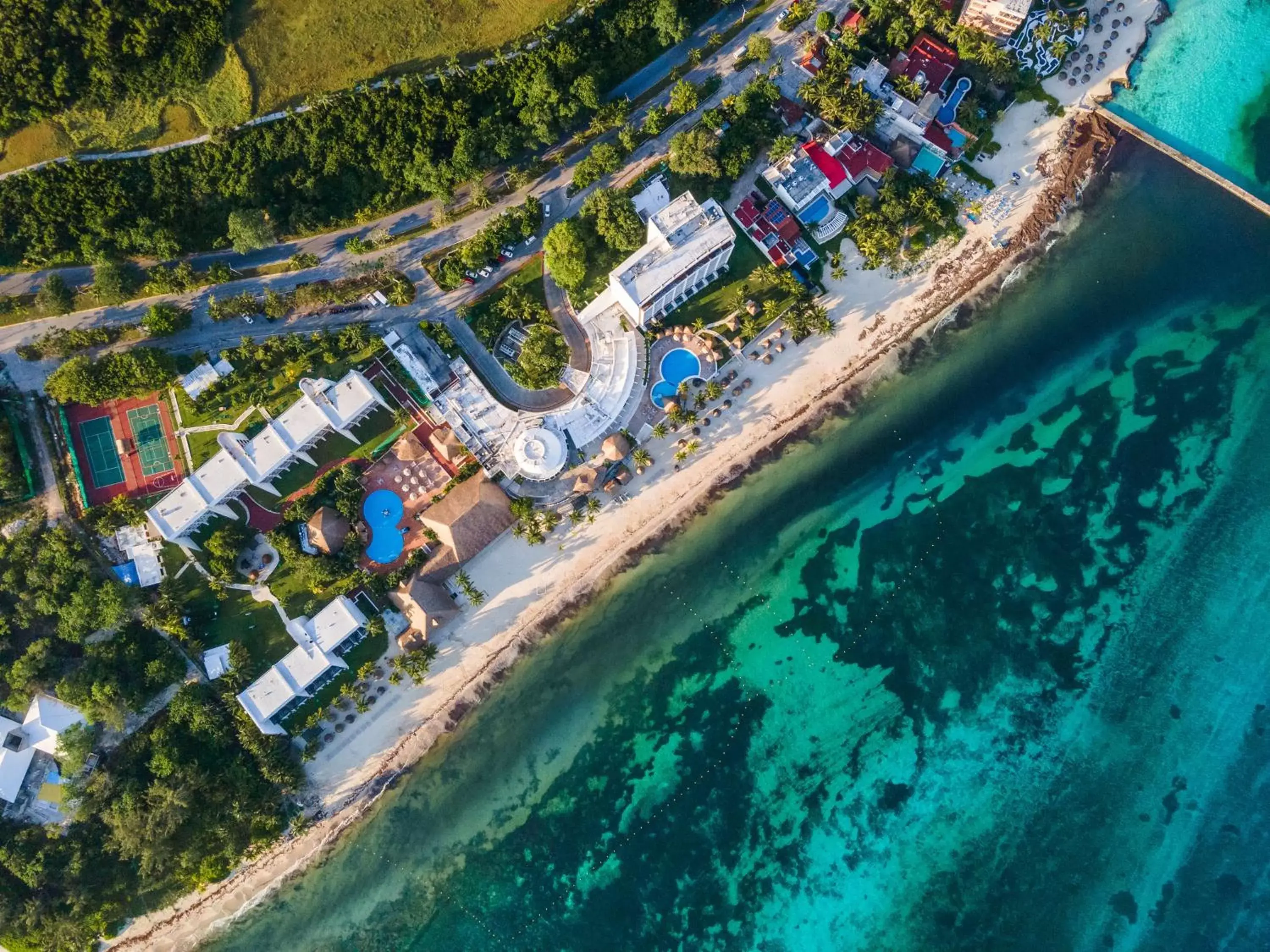 Property building, Bird's-eye View in Melia Cozumel All Inclusive