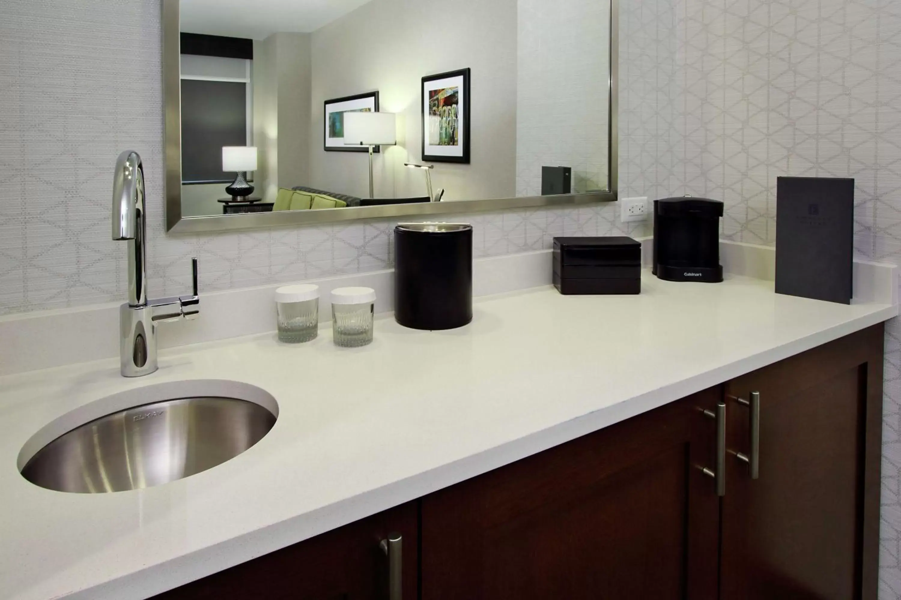 Bathroom, Kitchen/Kitchenette in Embassy Suites Pittsburgh-Downtown