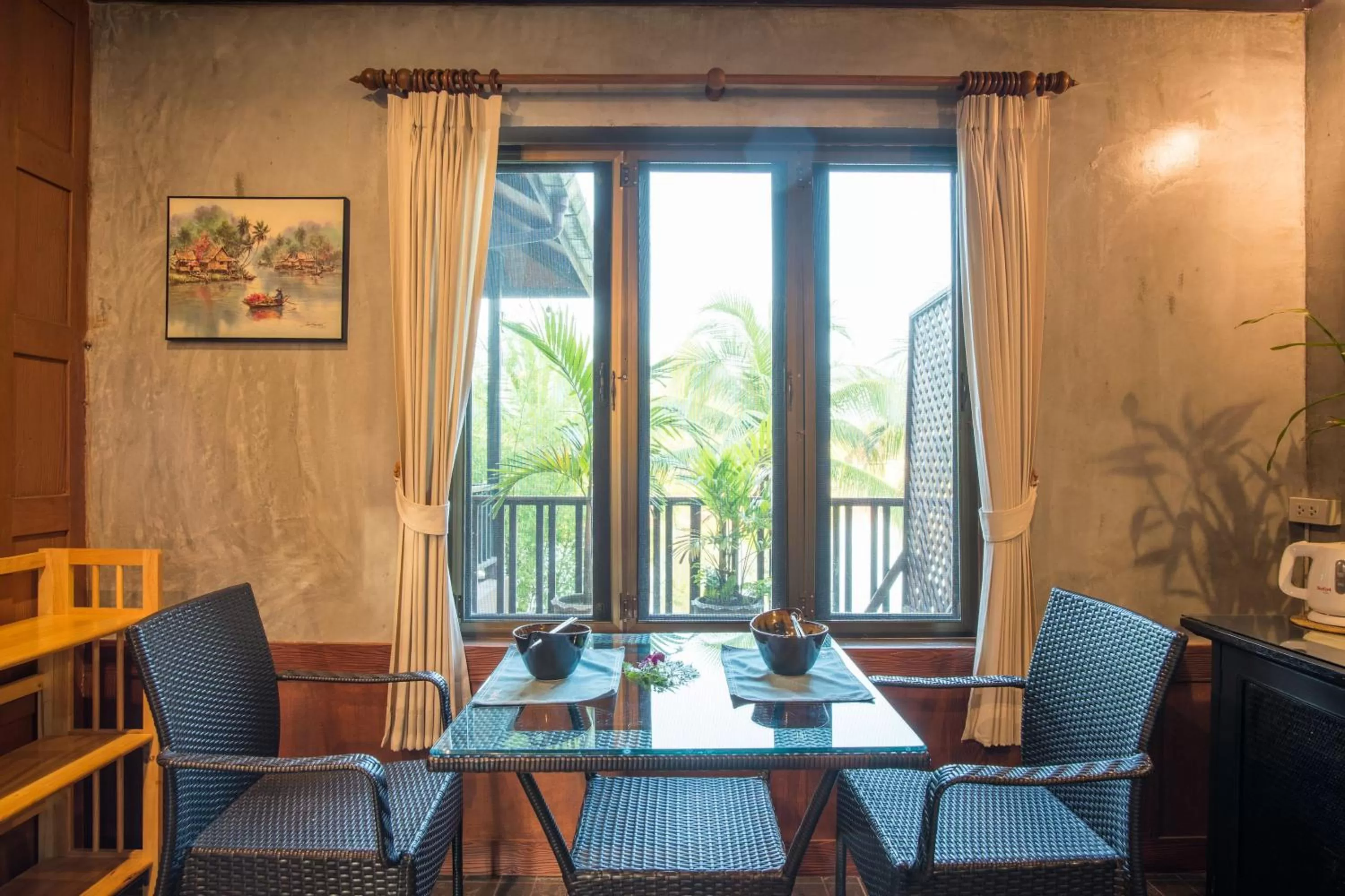 Dining area in ThaiLife Wellness & Meditation Resort- SHA Plus