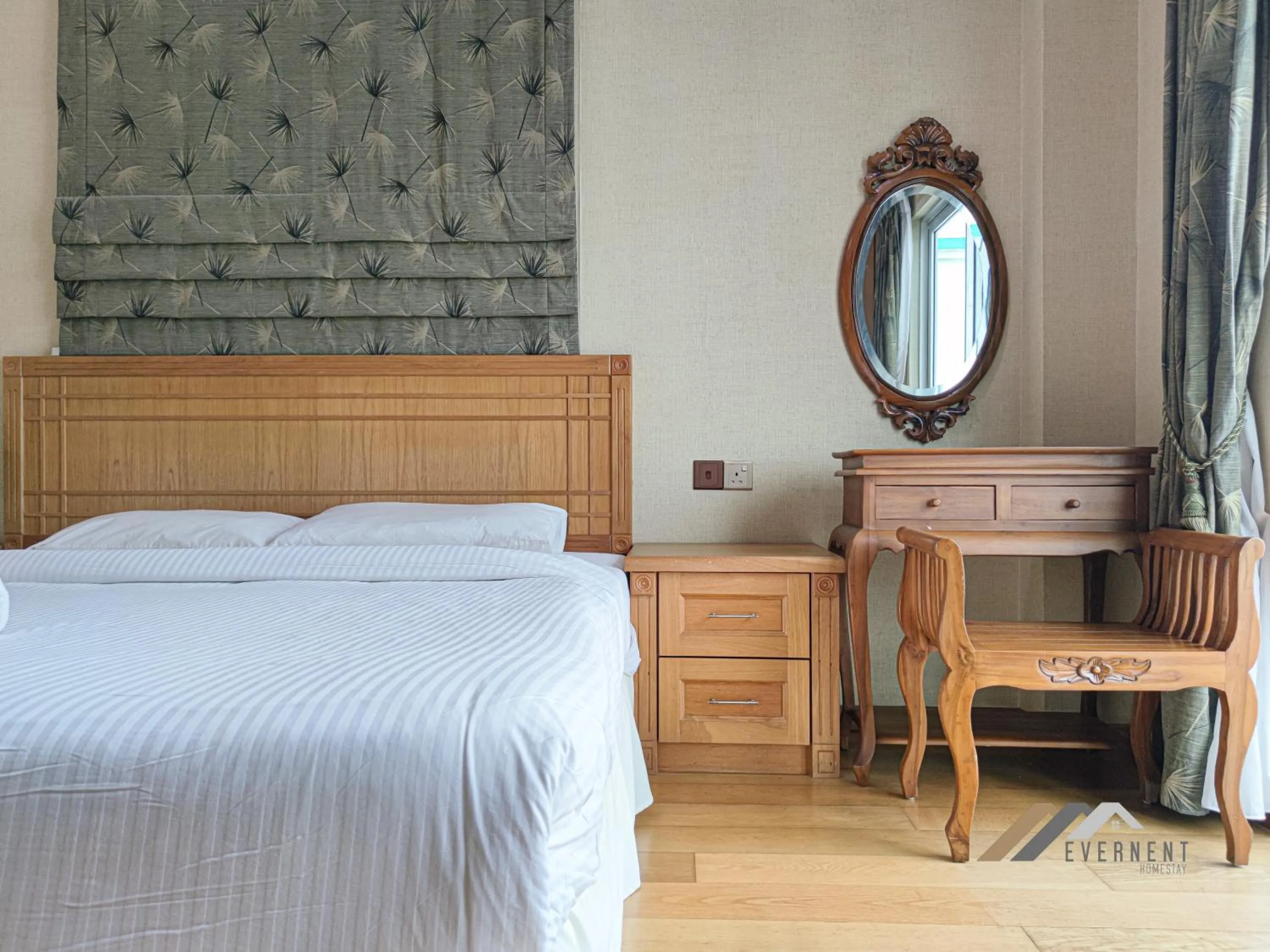 Bed in Mciti Suites by Evernent