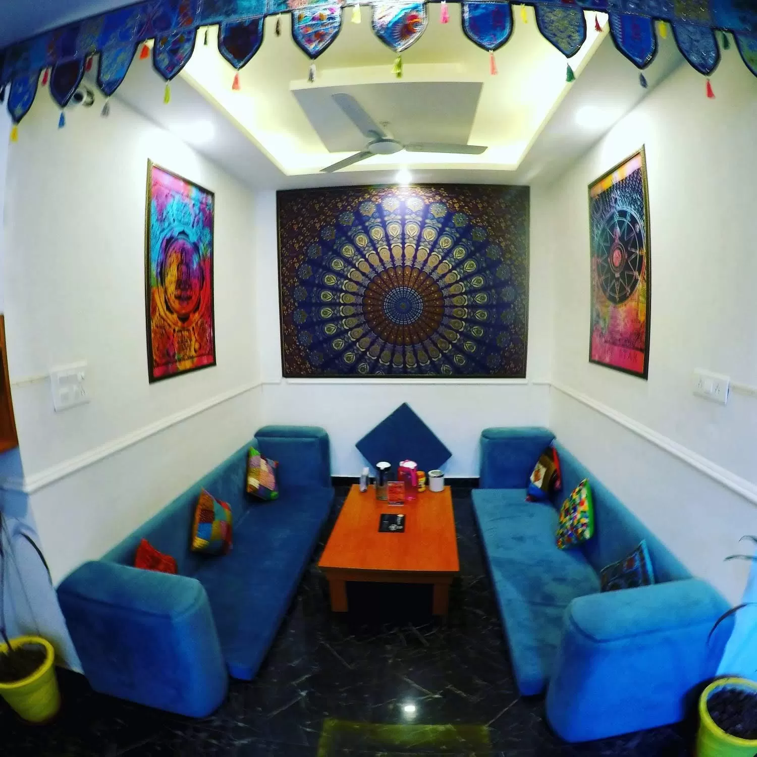 Living room in Hotel The Moksham