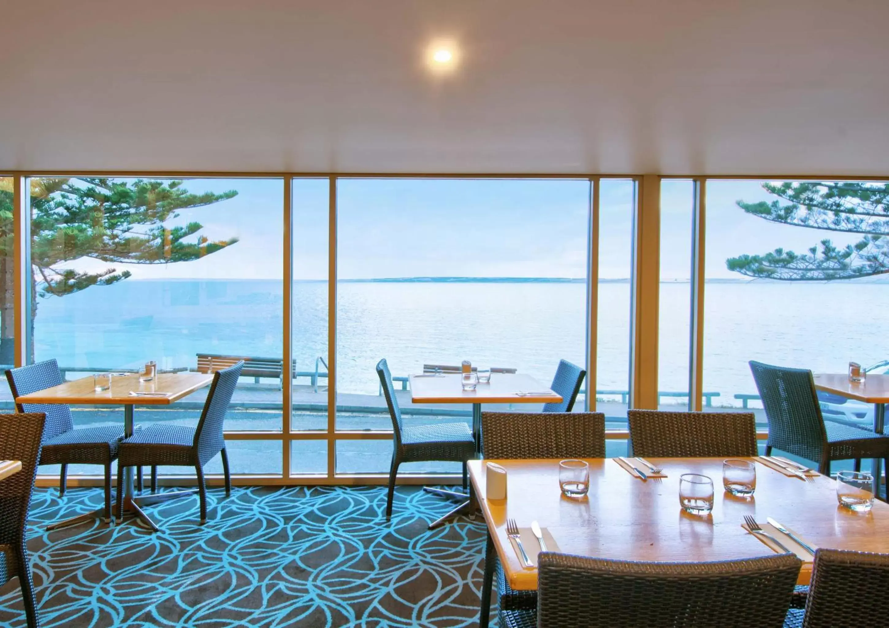 View (from property/room), Restaurant/Places to Eat in Aurora Ozone Hotel Kangaroo Island