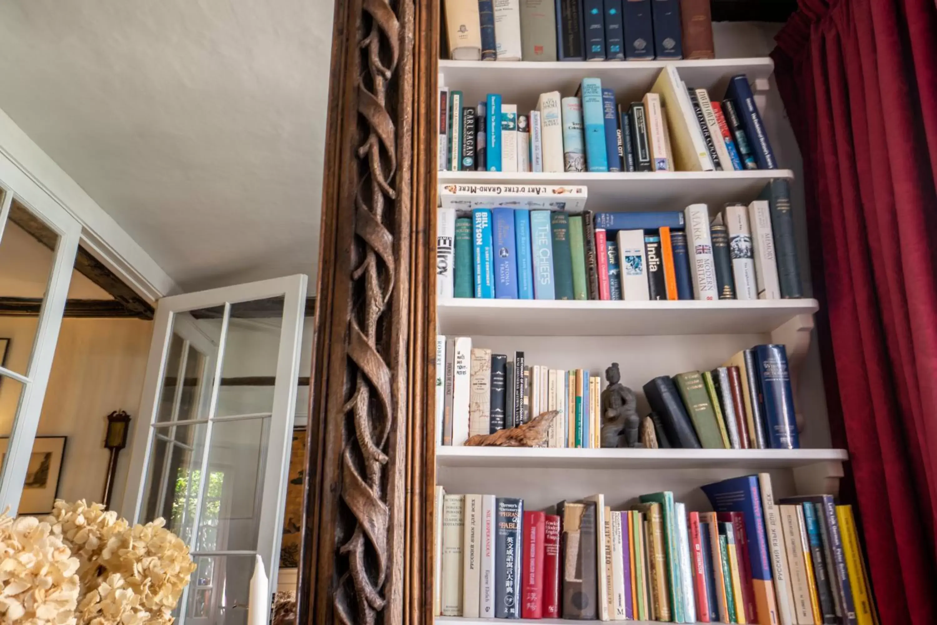 Library in The House with Two Front Doors