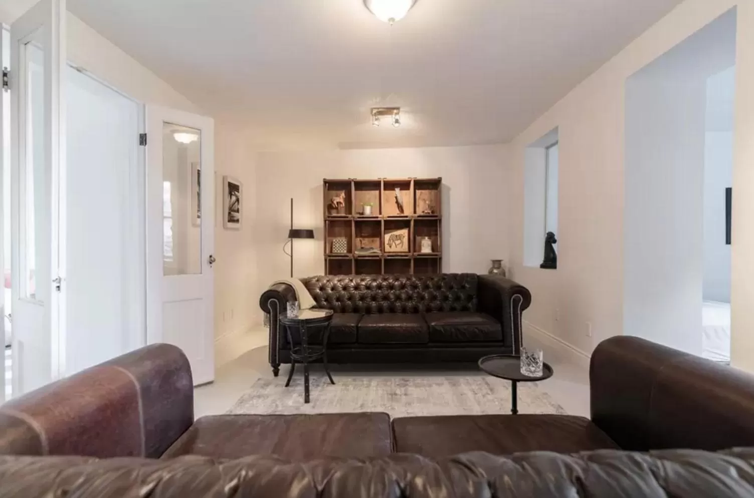 Living room in L'Hotel Particulier Griffintown