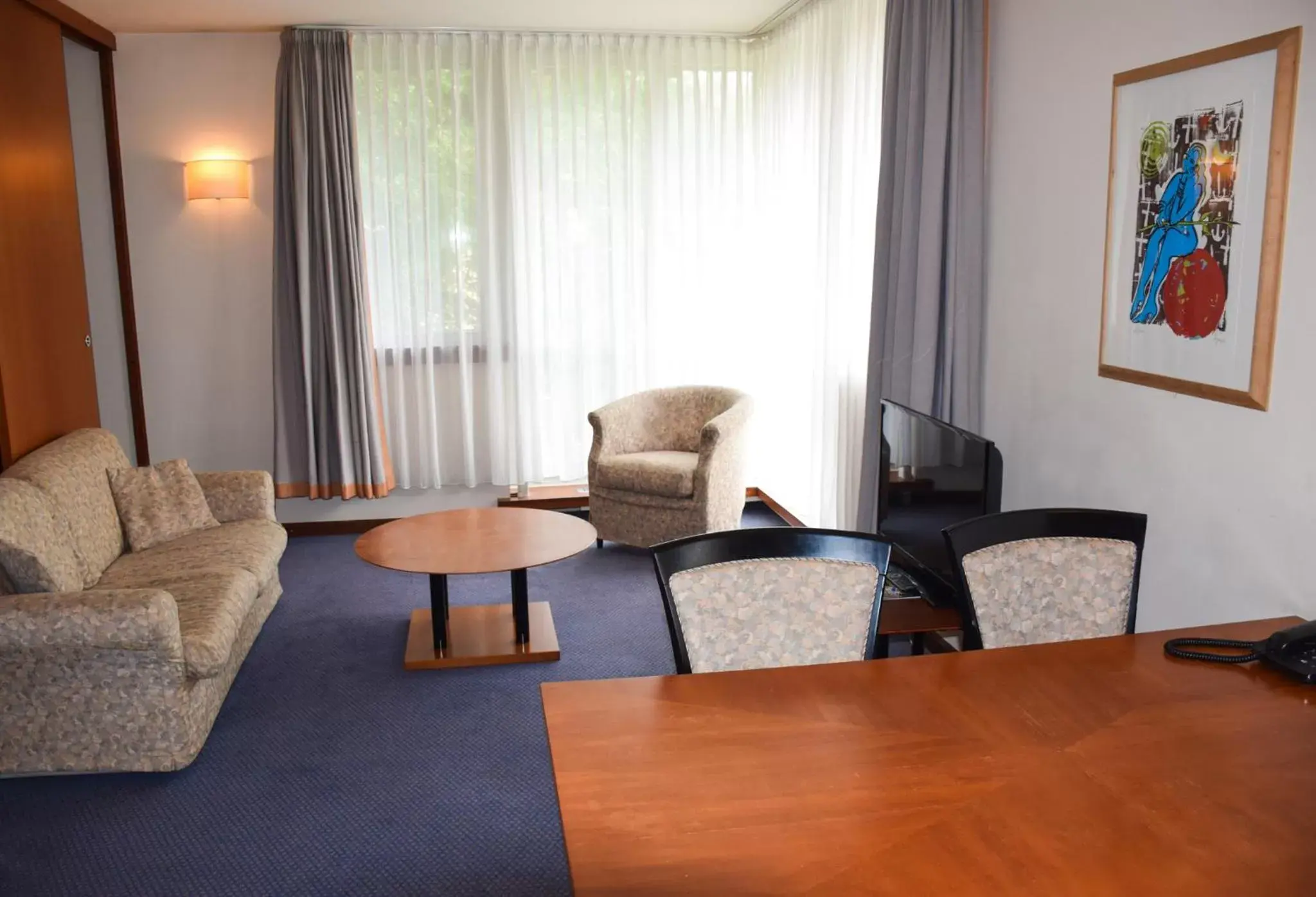 Living room, Seating Area in City Hotel Dresden Radebeul