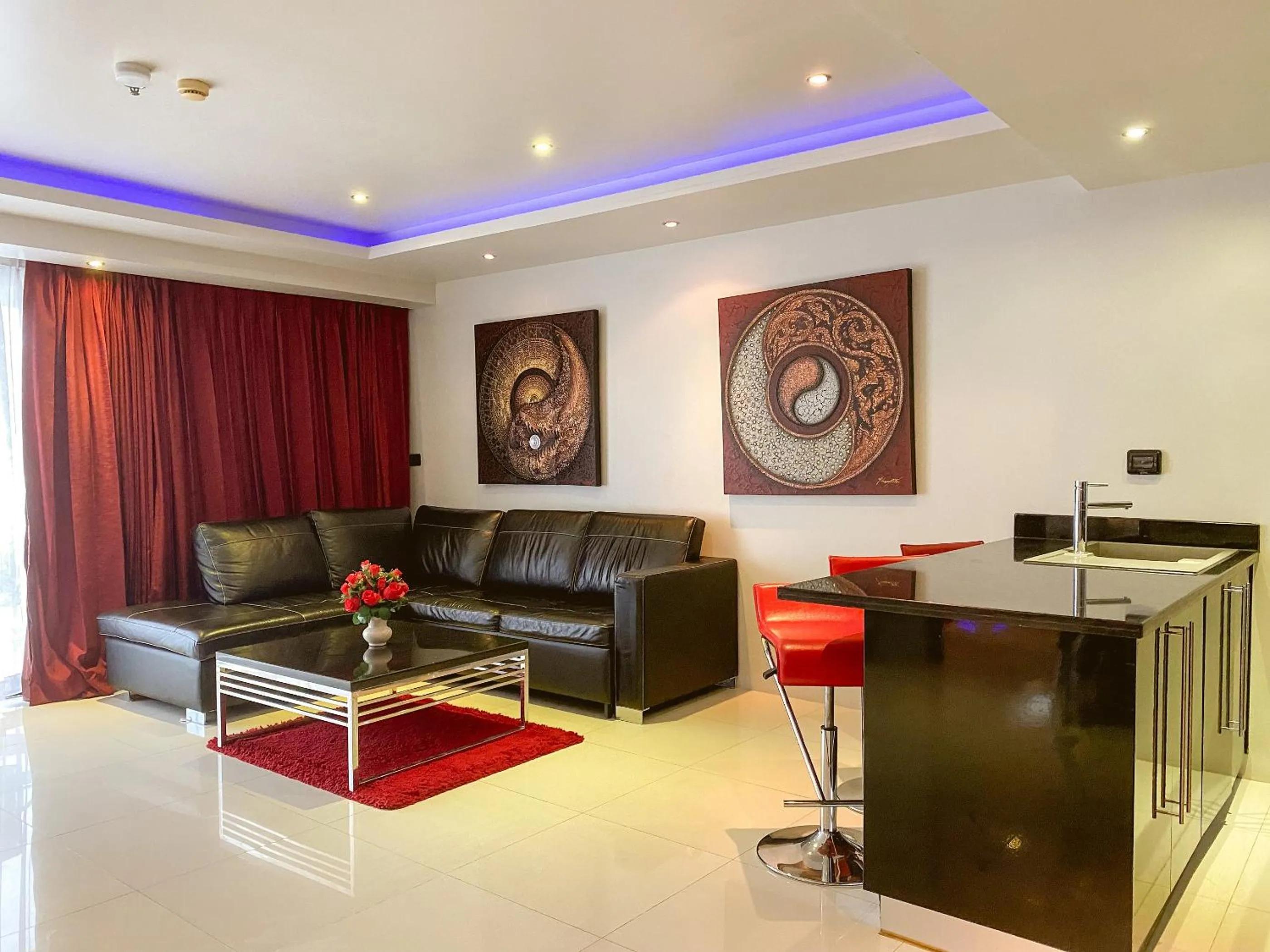 Living room in Absolute Bangla Suites