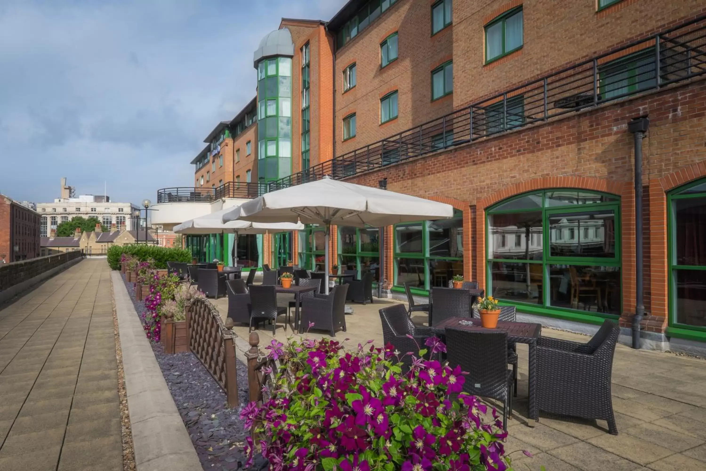 Balcony/Terrace in Best Western Plus The Quays Hotel Sheffield