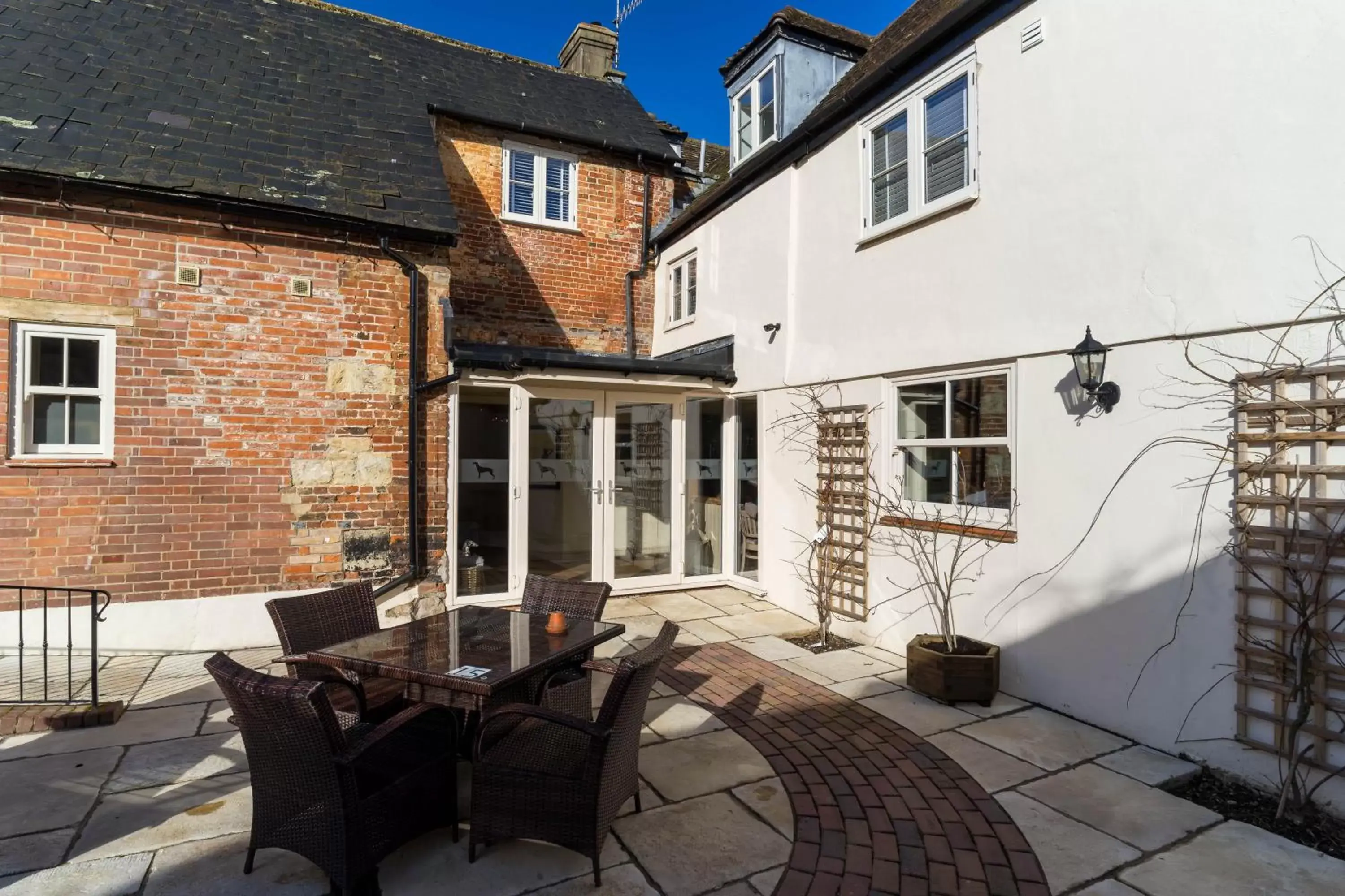 Balcony/Terrace in Greyhound Inn Wilton